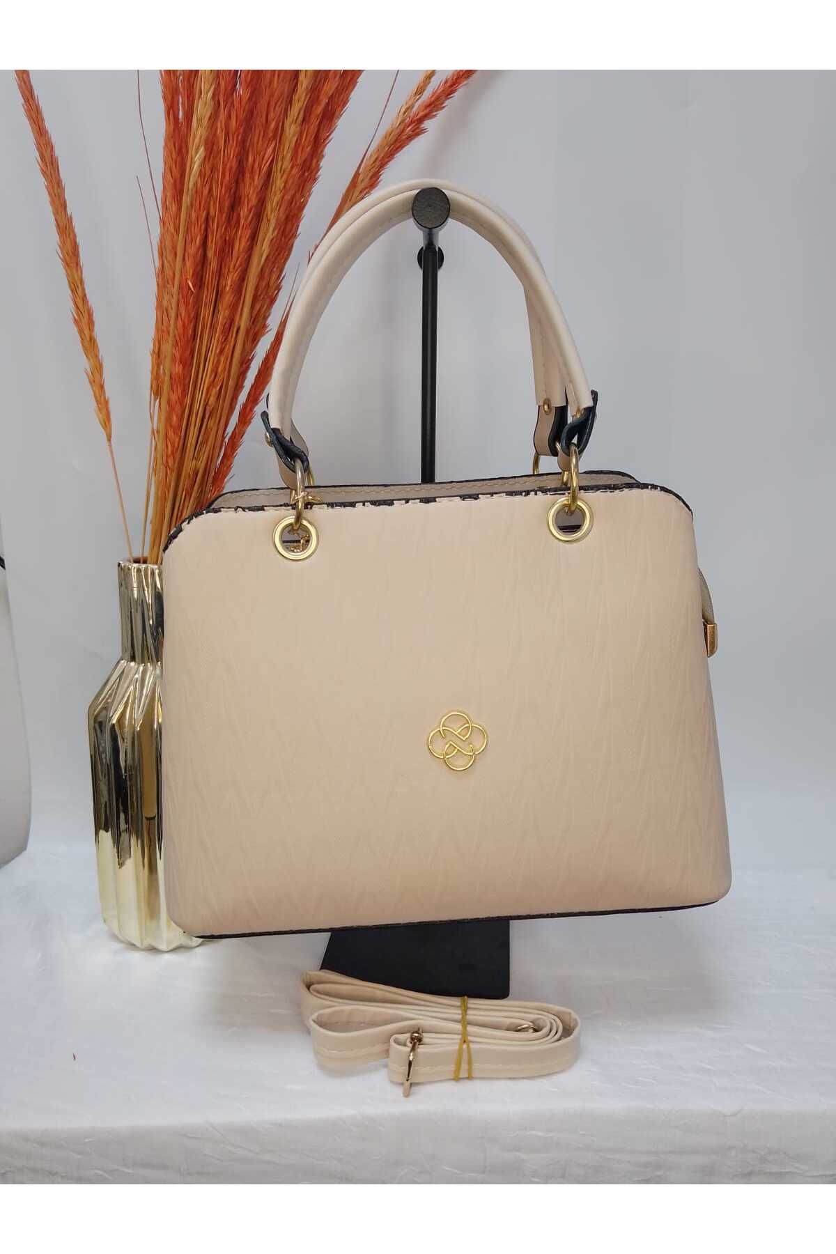 GÇA Moda Kadın Lüks Bölmeli Kutu Model Kol ve Omuz Çantası
