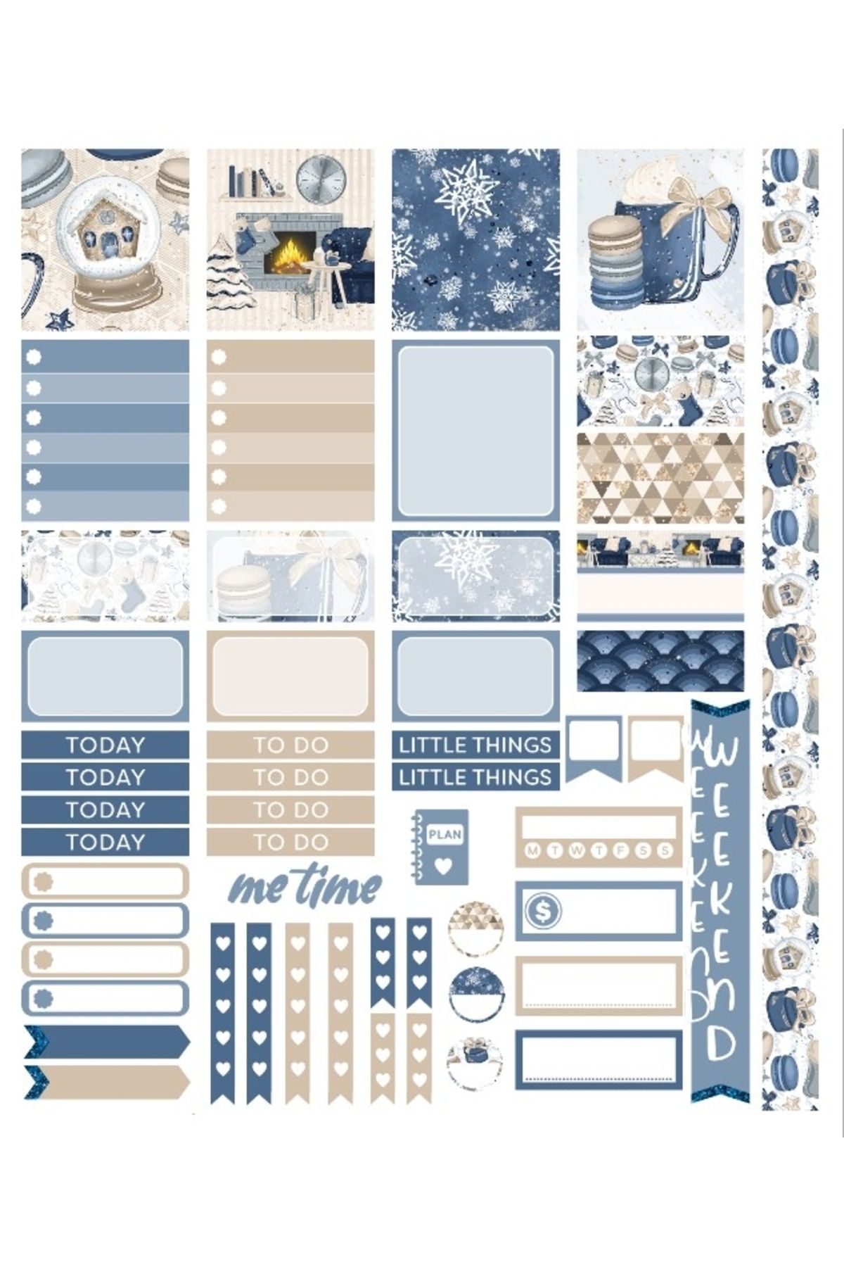 Reysa Tasarım Planner Sticker Set