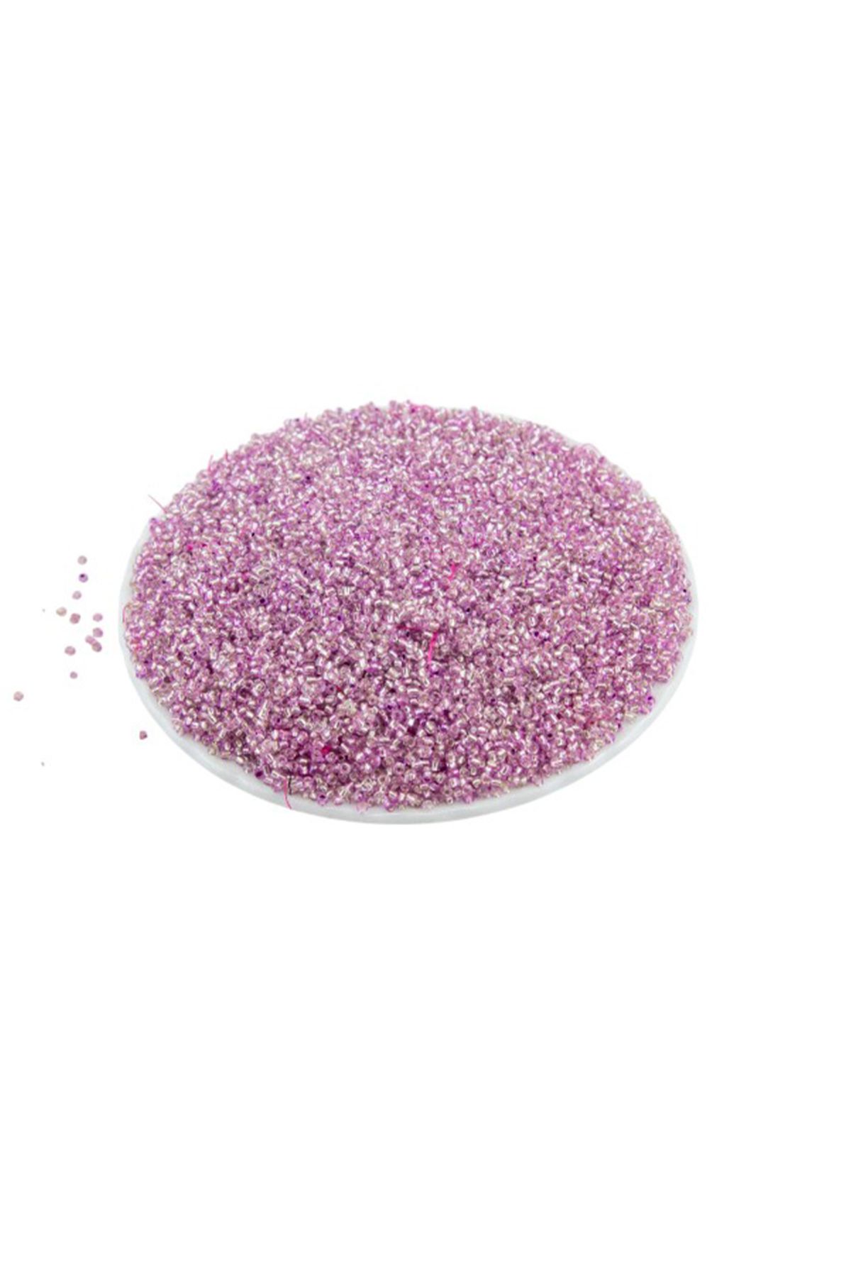 Serhat Aksesuar ve El İşçilik Kristal Lila (11/0) 2 mm Kum Boncuğu 100 gr