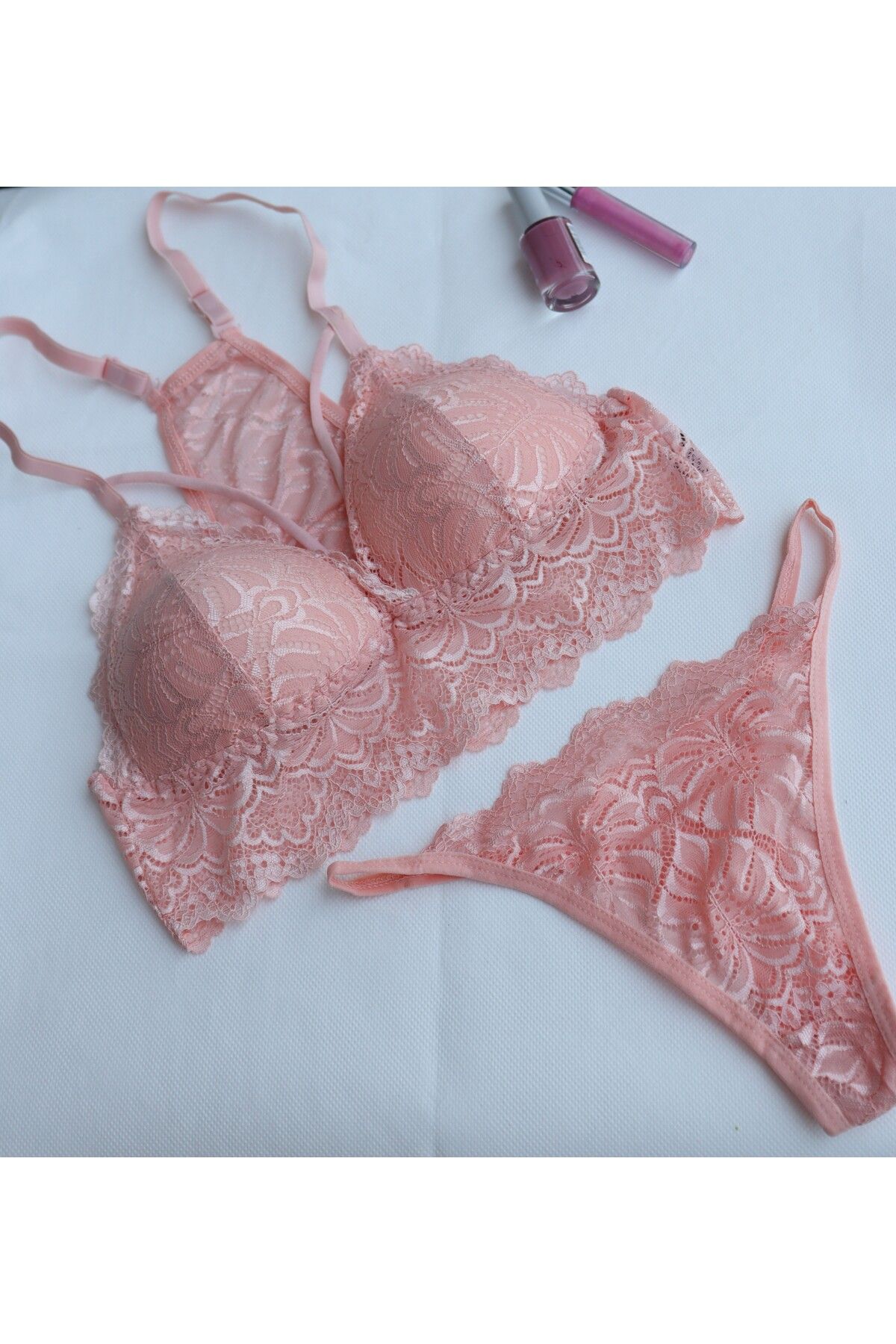 Dhantel Pure Bralet Takım
