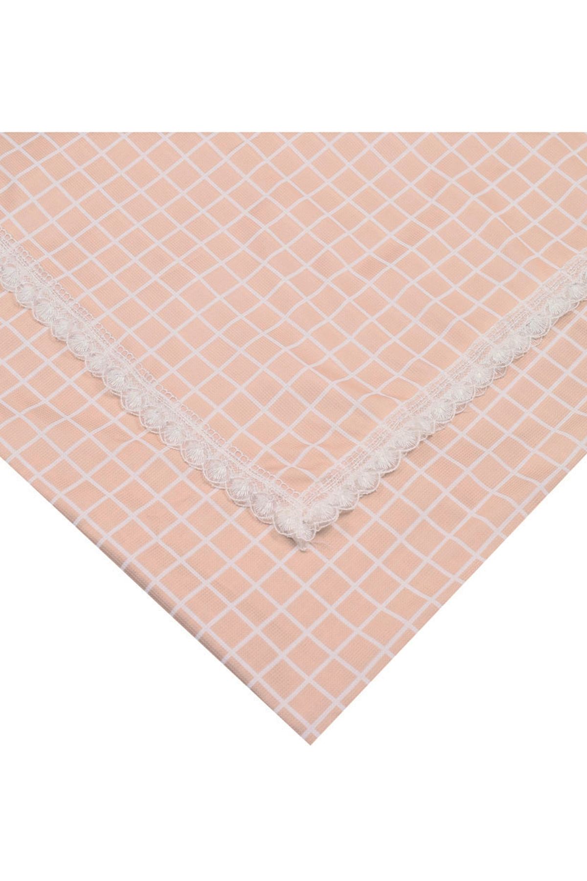 BAYSEM 200 X 200 cm. Güpürlü Dijital Raşel Masa Örtüsü - Sofra Bezi - Renk-43