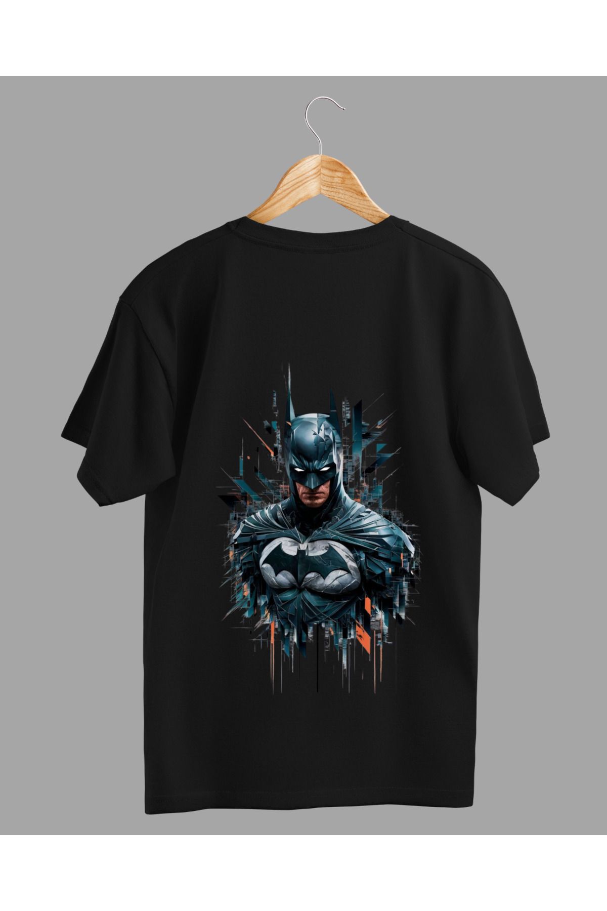 Ebiidesign Batman Tasarımlı Baskılı T-Shirt