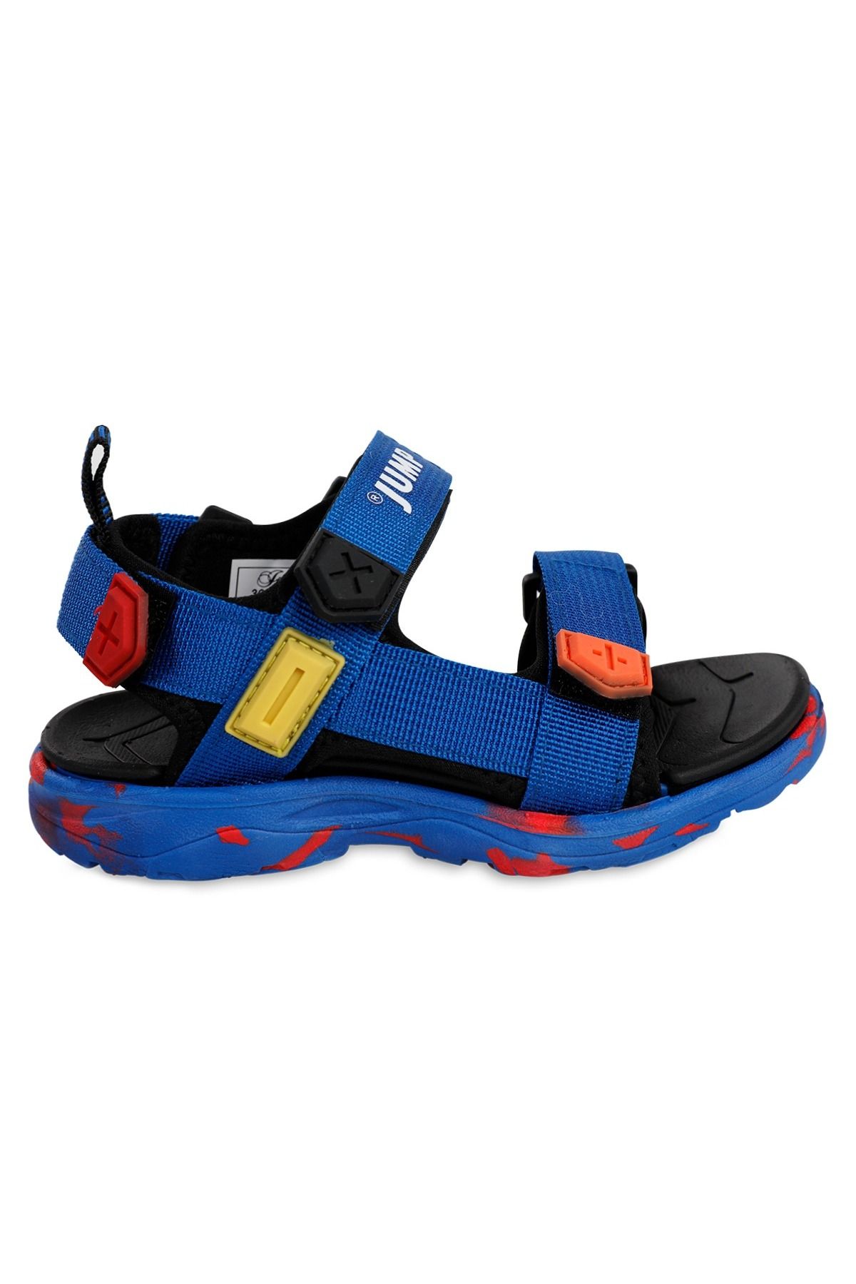 Jump 30071 Erkek Çocuk Okul Öncesi Saks Mavi Hafif Rahat Sandalet