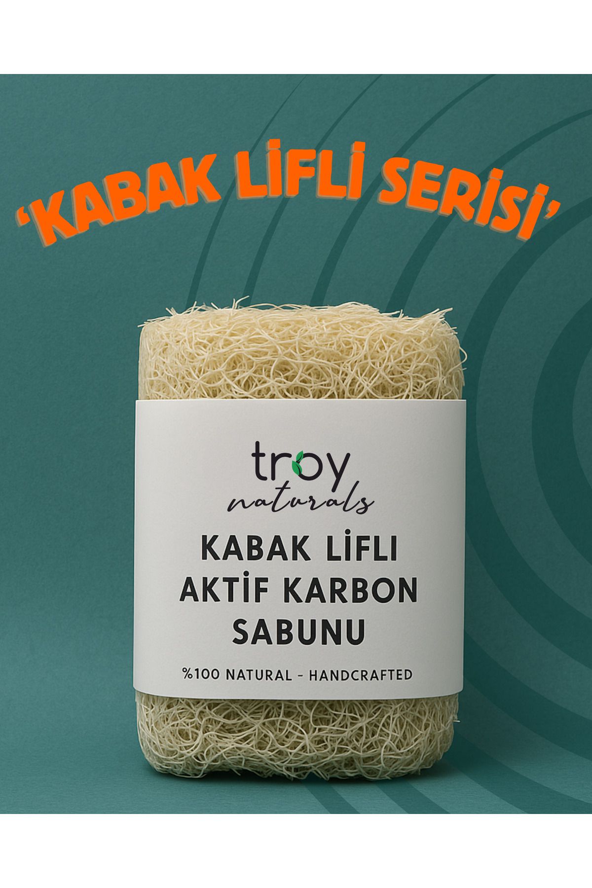 Troy Naturals KABAK LİFLİ AKTİF KARBON SABUNU 160 GR