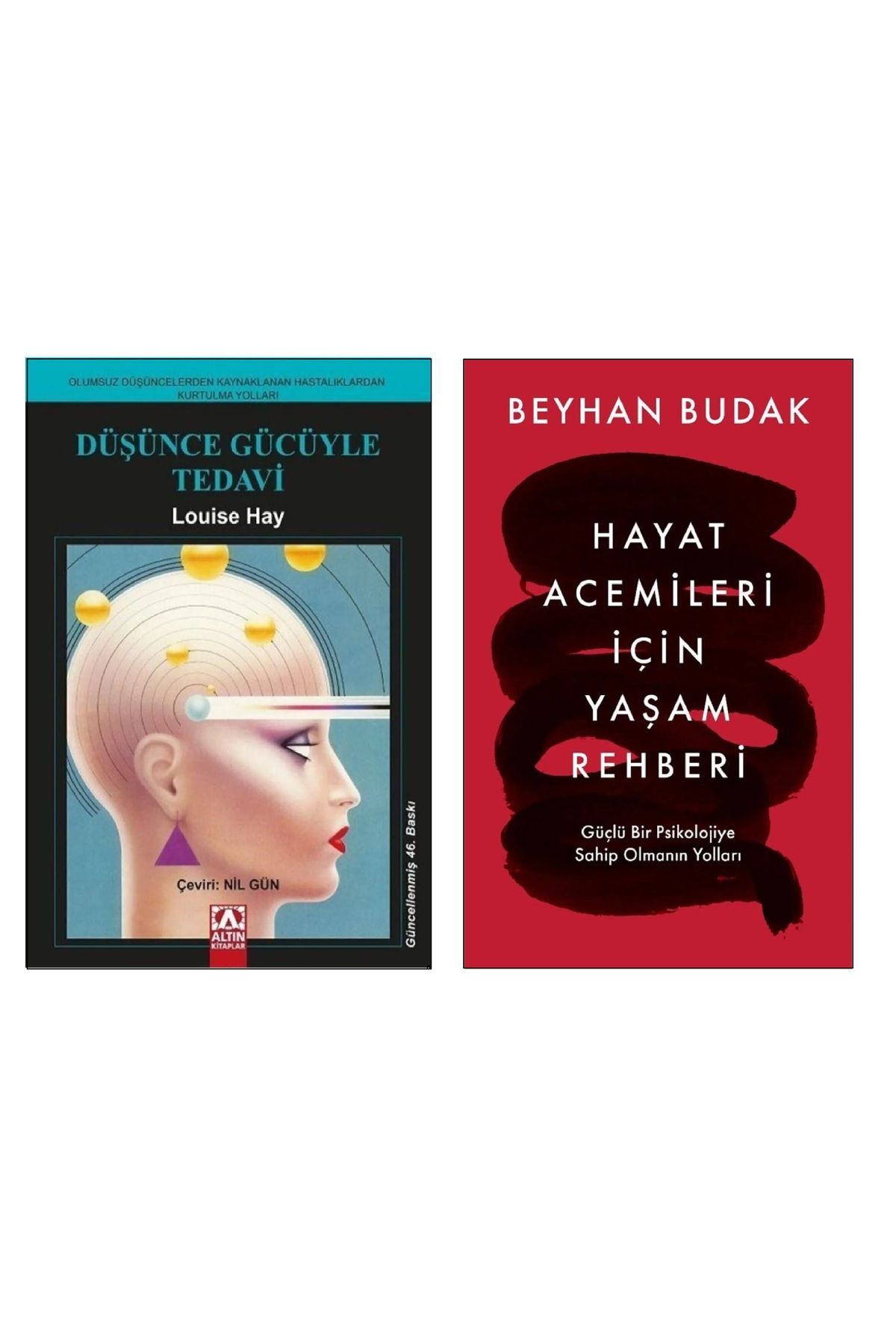 Altın Kitaplar DÜŞÜNCE GÜCÜYLE TEDAVİ & HAYAT ACEMİLERİ İÇİN YAŞAM REHBERİ