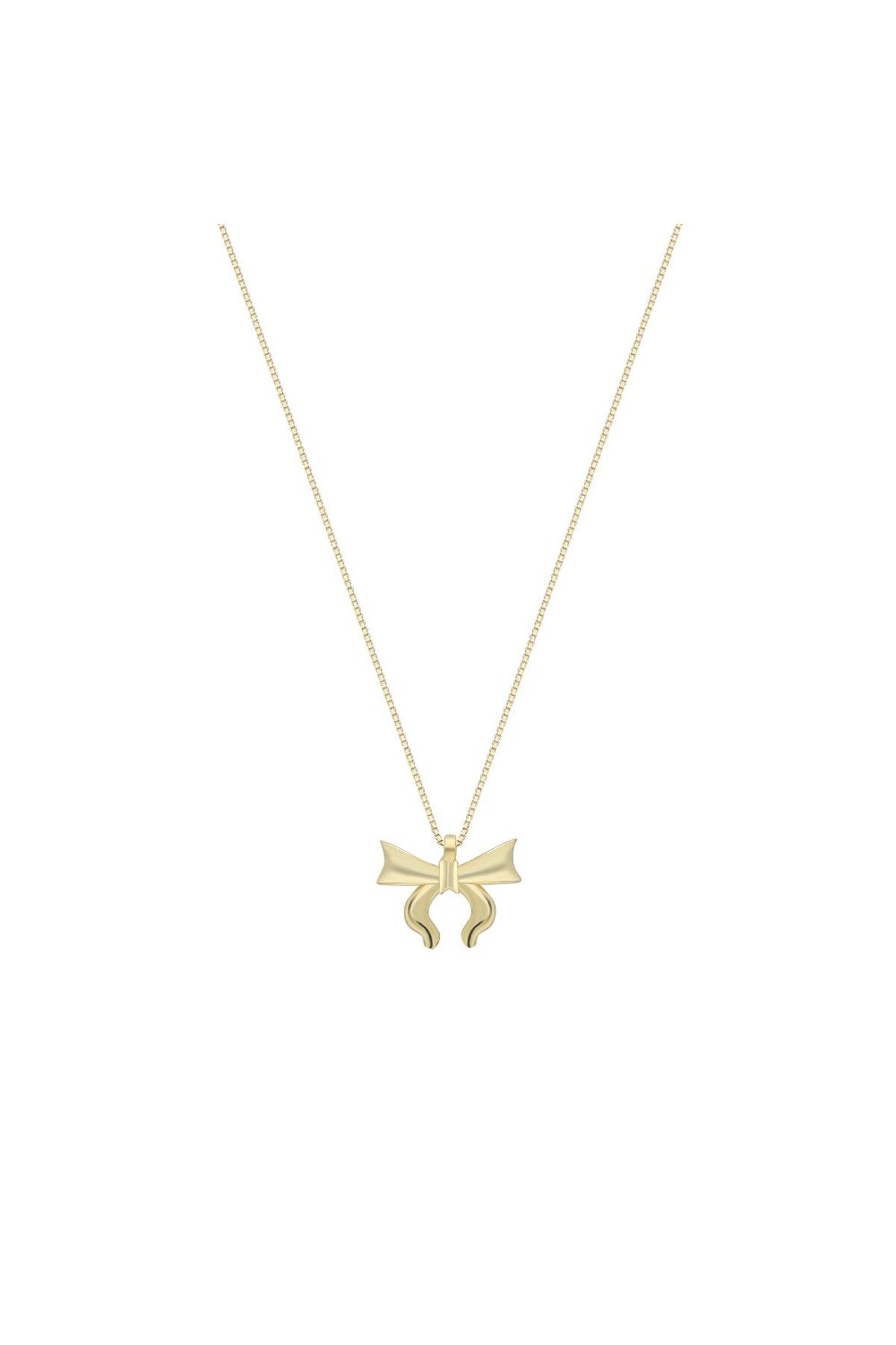 beonejewelry SWEET BOW KOLYE | 925 GÜMÜŞ