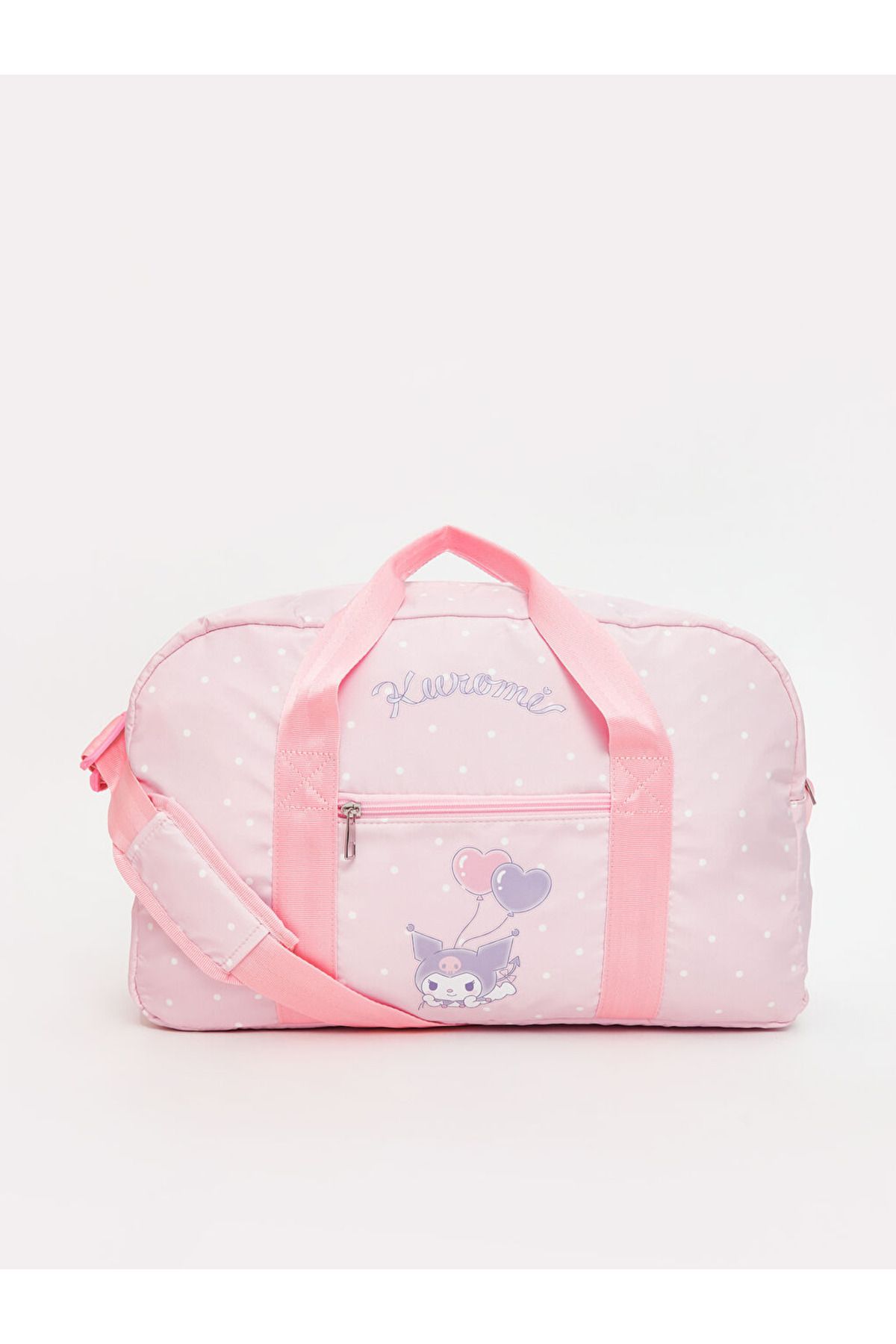 LC Waikiki Pembe Kuromi Baskılı Kız Çocuk Spor Çantası