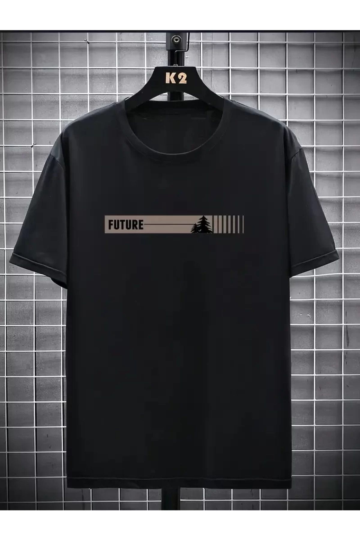 BBbutik Future Baskılı Oversize Tshirt