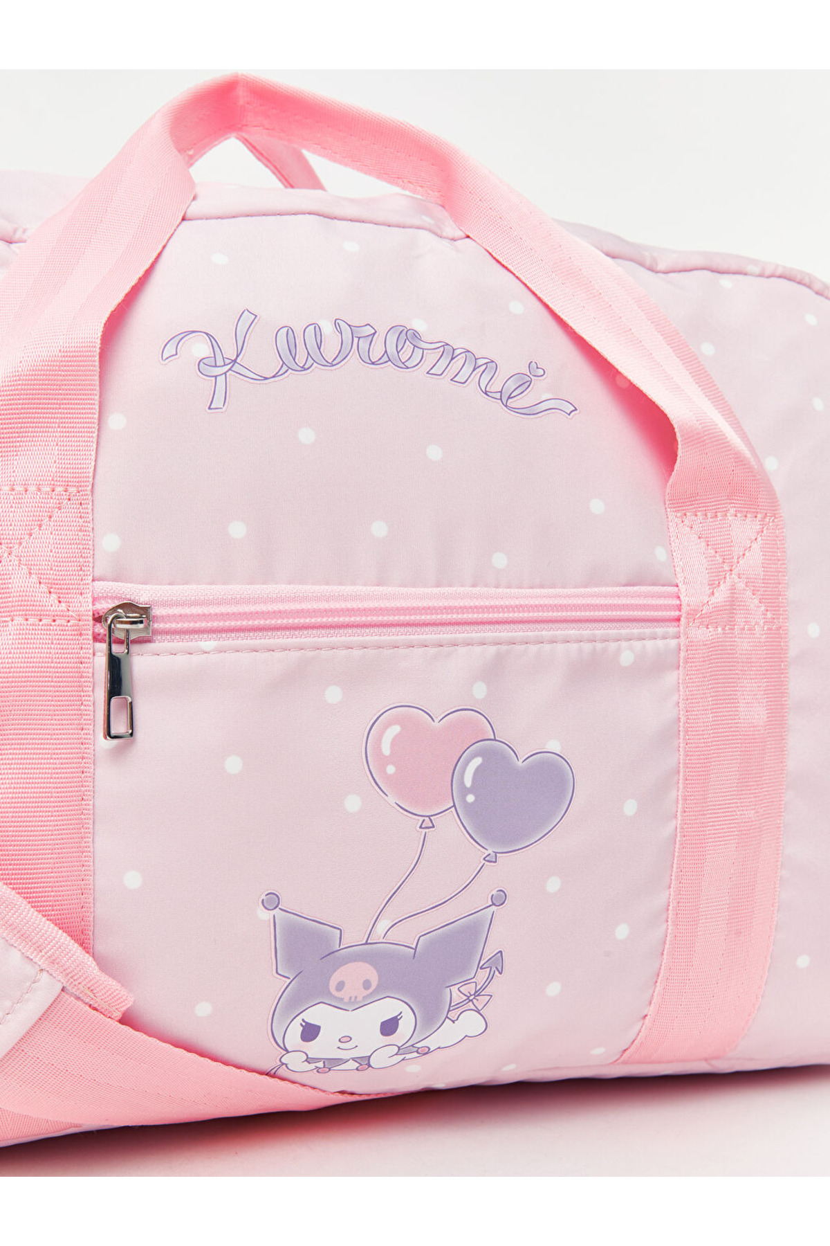 LC Waikiki  Pembe Kuromi Baskılı Kız Çocuk Spor Çantası - Görsel 3