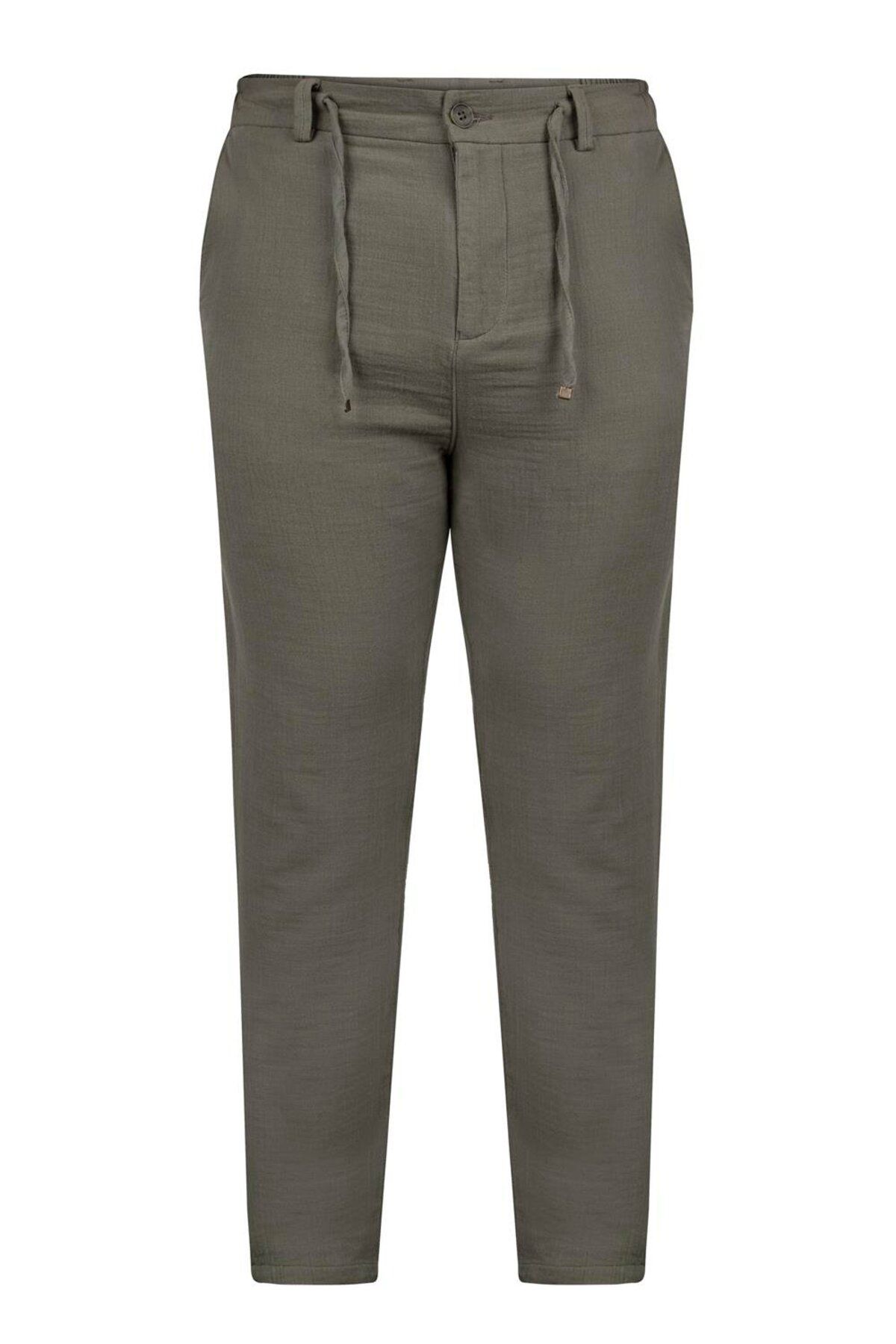 Felix Hardy Erkek Jogger Keten Pantolon