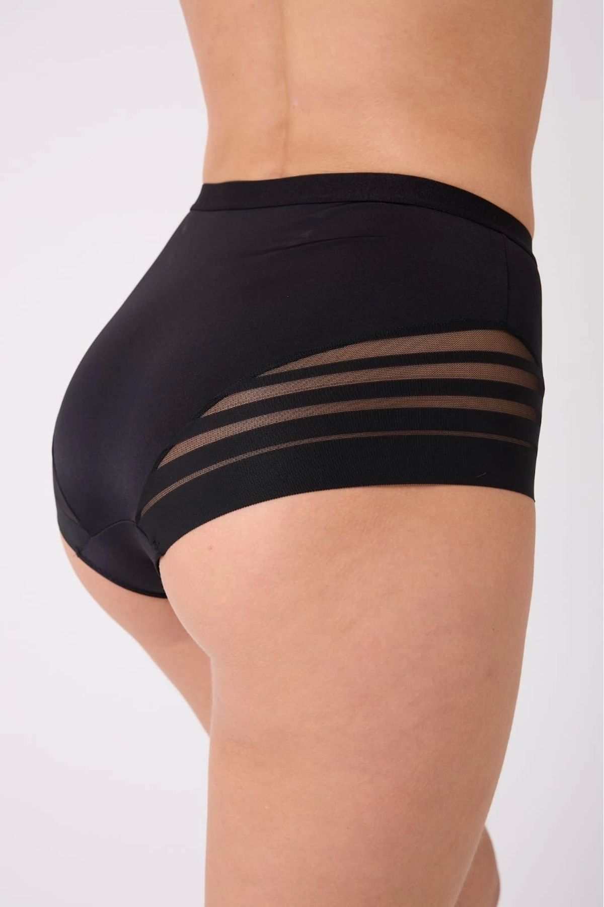 GiyimCity Lazer Kesim Tül Boxer Korse