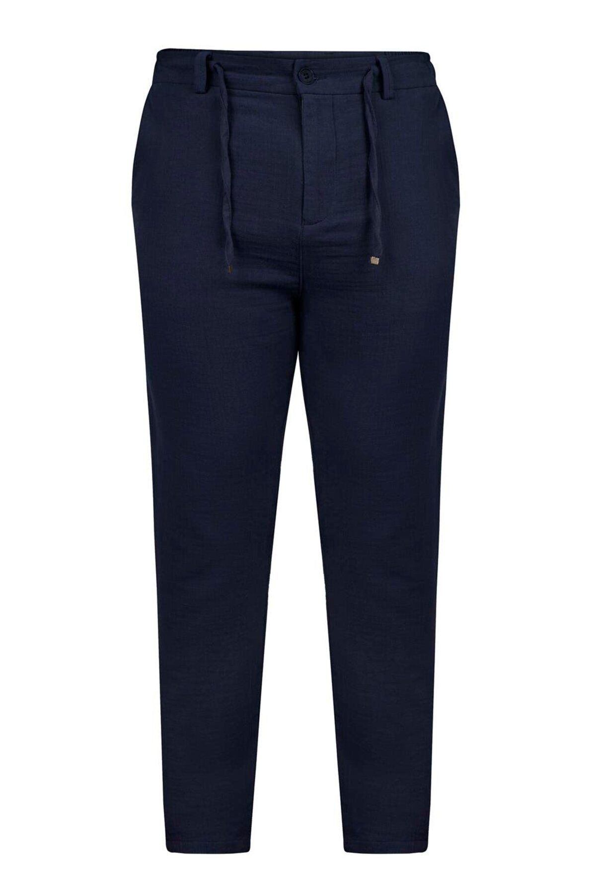 Felix Hardy Erkek Jogger Keten Pantolon