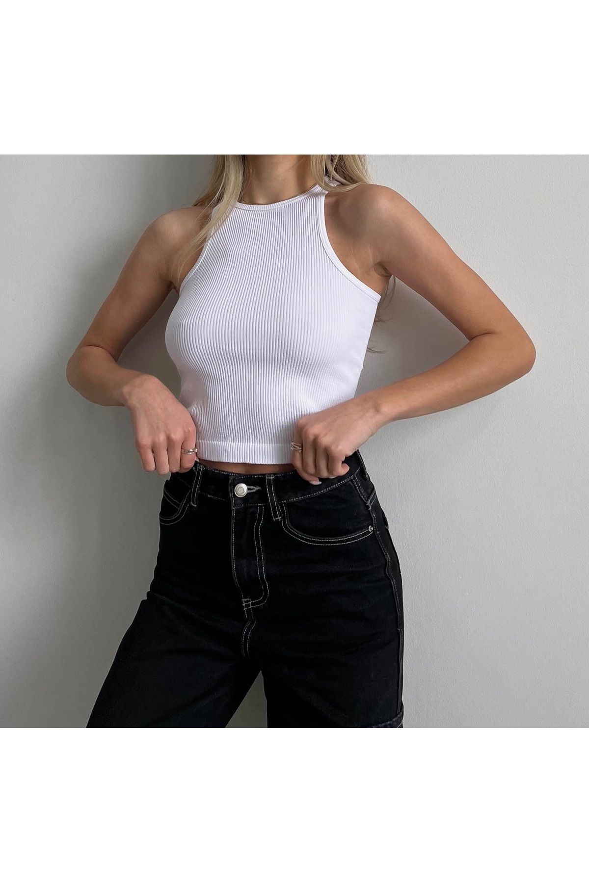 Siawear Made İn İtaly City Rib Tank Top Atlet