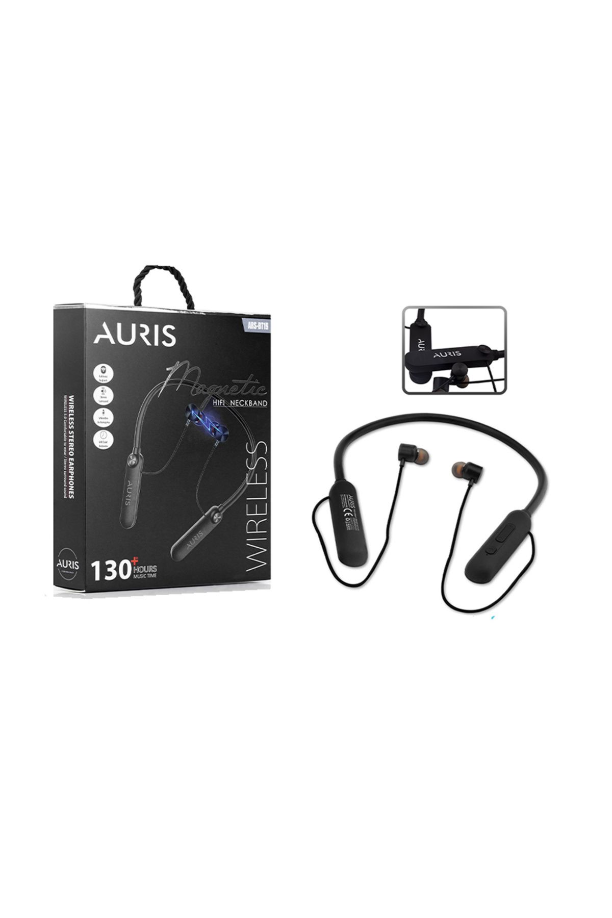 Auris BT19 Boyun Askılı Kulak İçi Kulaklık