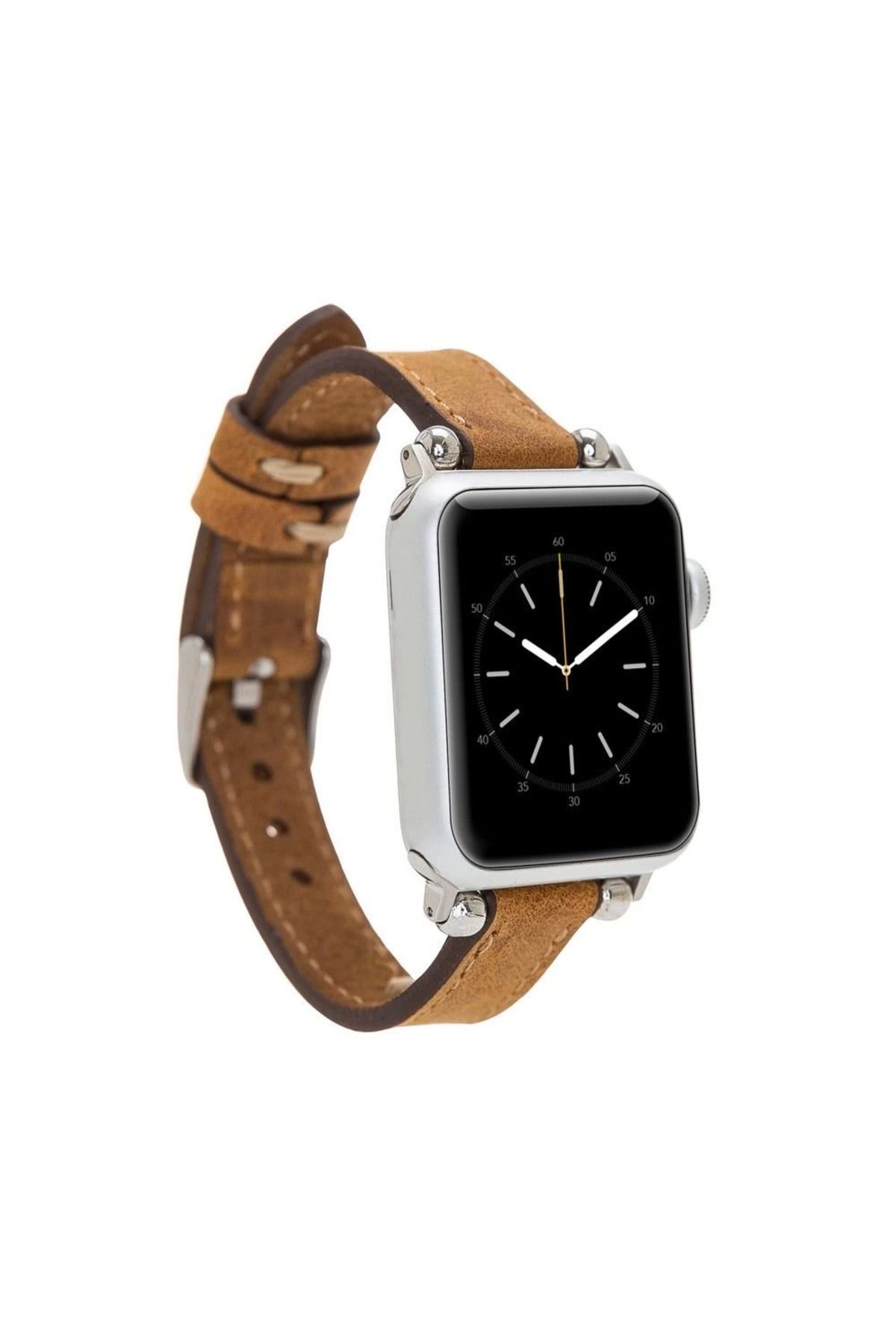 ÇAVDAR Apple Watch Uyumlu Deri Kordon 38-40-41mm Ferro G19