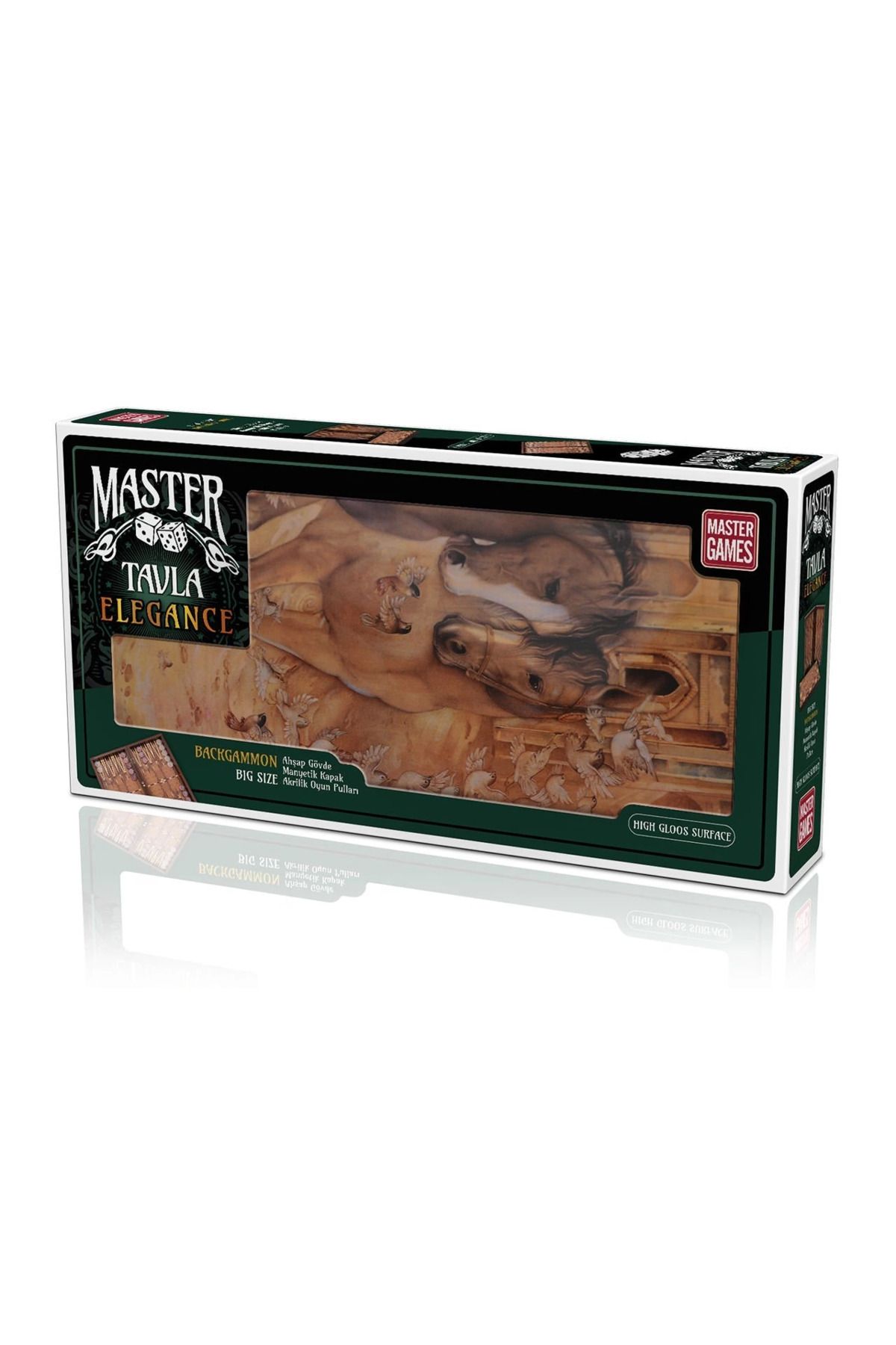 MT29 GİYİM KS Games Master Elegance Tavla Atlar