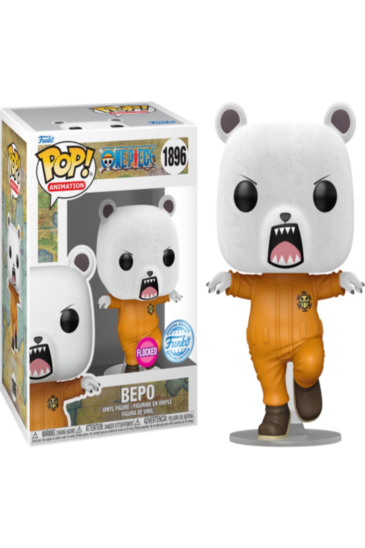 فیگور یک قطعه BEPO FLOCKED پاپ! شکل وینیل Funko