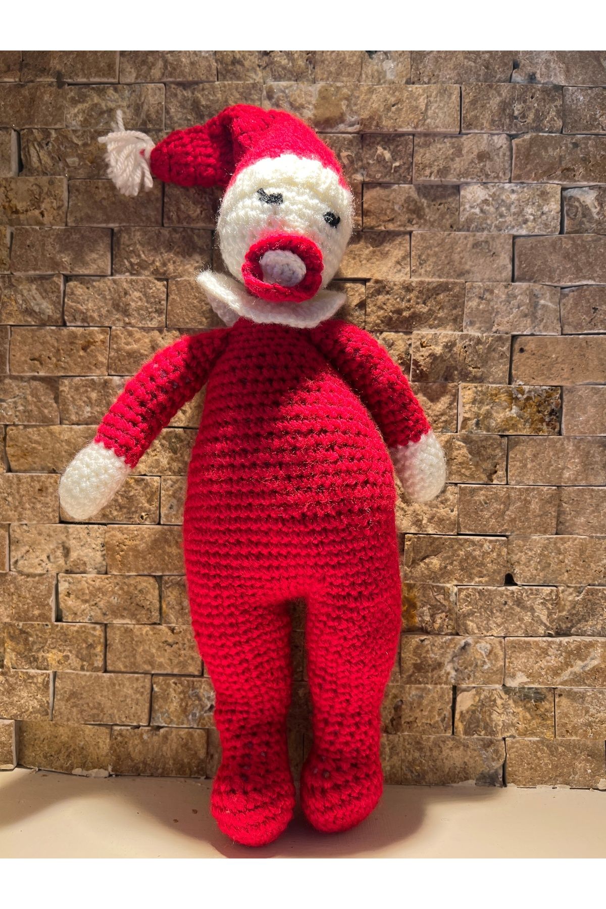 daısydecoratıon Örme Dolgulu Oyuncak Bebek Amigurumi El Emeği