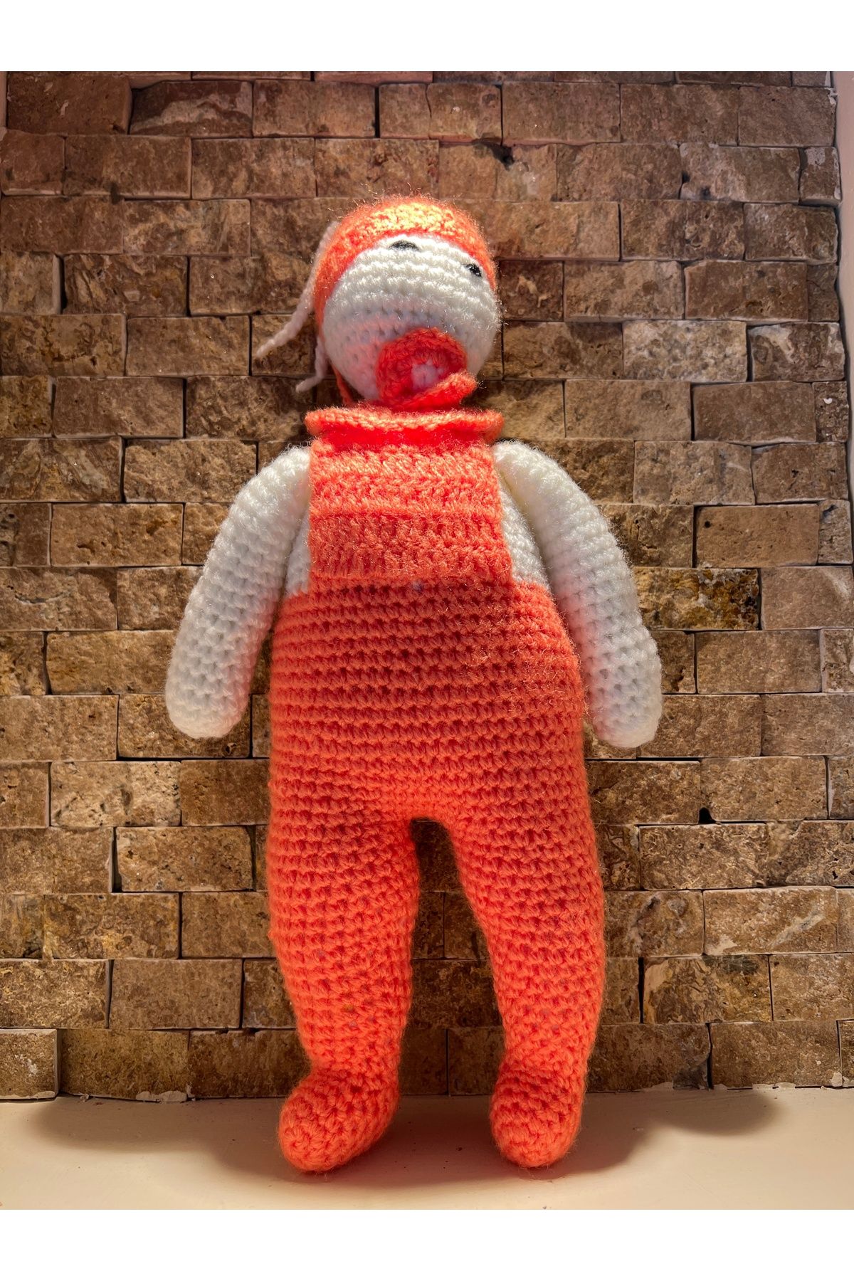 daısydecoratıon Örme Dolgulu Oyuncak Bebek Amigurumi El Emeği