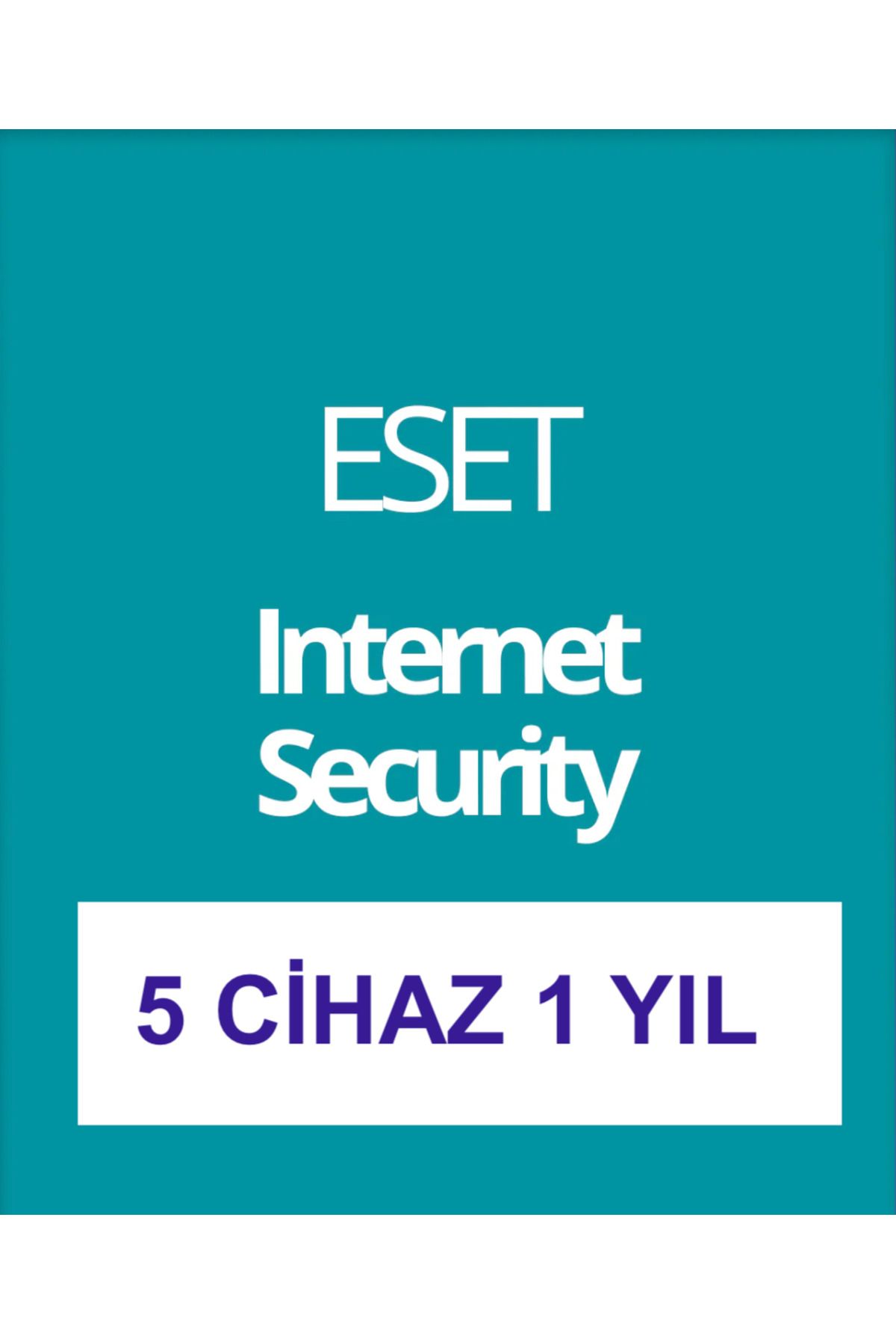 ESET İnternet Security 5 Cihaz 1 Yıl