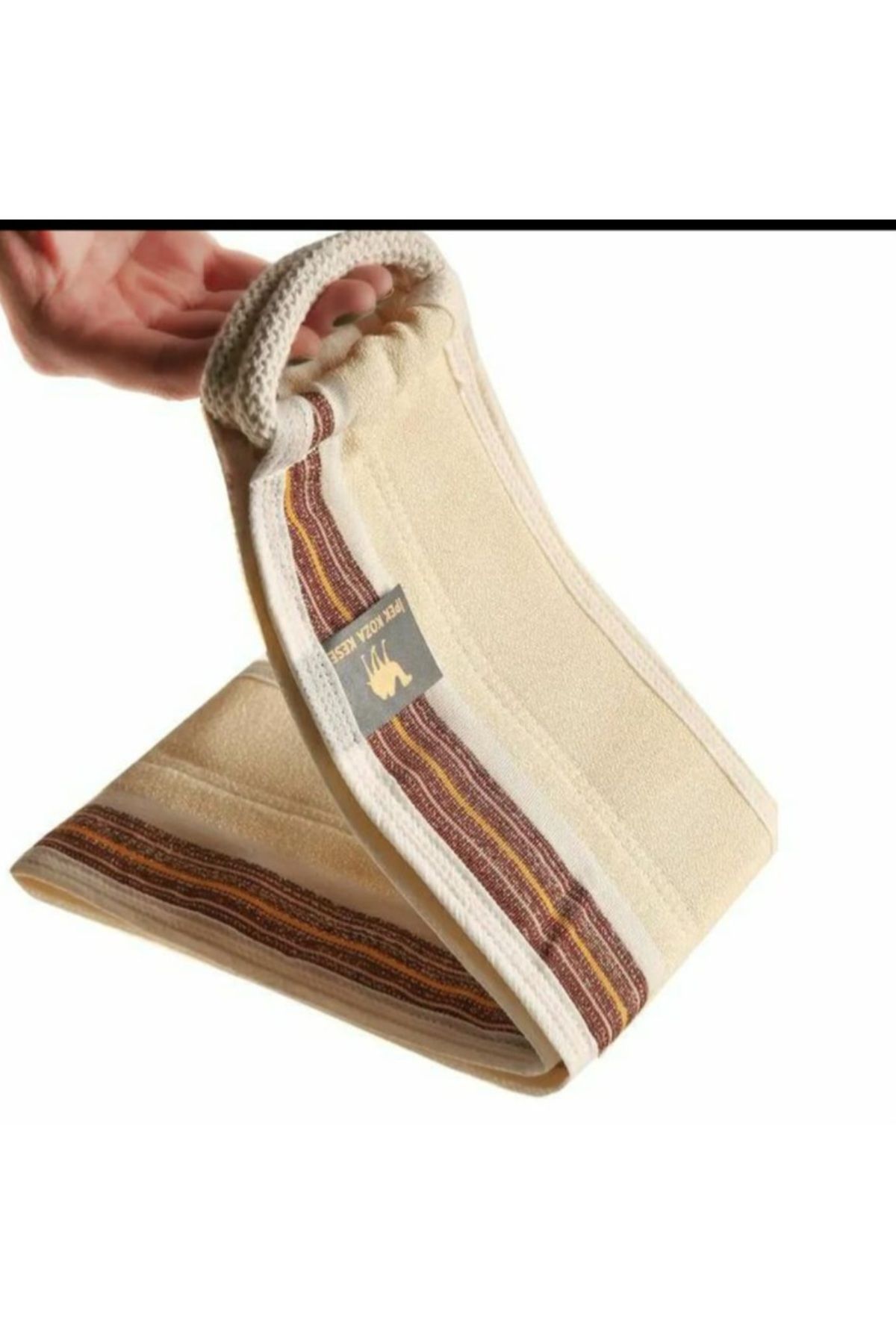 Sabuncu Hacı Uzun Banyo Sırt kesesi.peeling Amaçlı %100 floş ipek kese Baya ve için