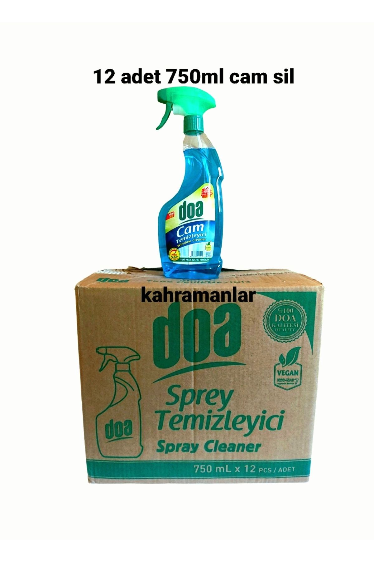 YEŞİLLİ STORE Camsil 750 ml 12 adet