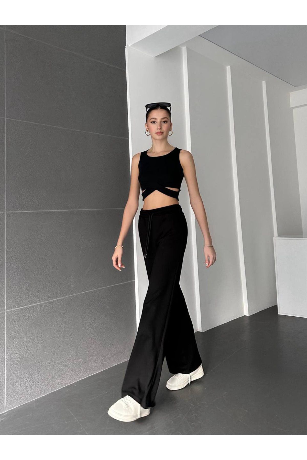 HR Collection Modal Palazzo Kadın Pantolon
