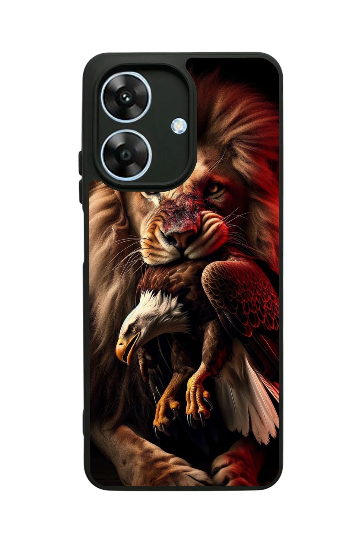realme Note 60 Uyumlu Mat Siyah Kılıf – Yumuşak Silikon, Koruyucu, Şok Emici Kapak