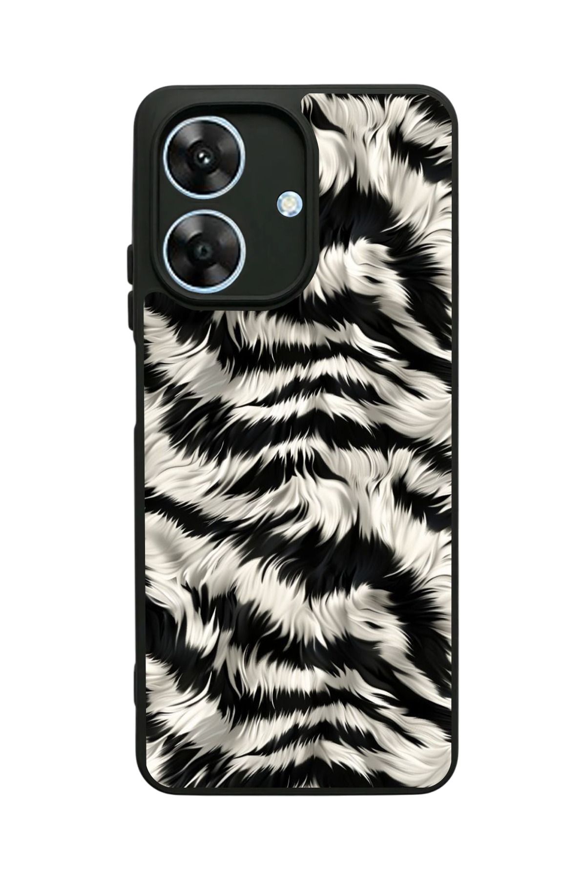 realme Note 60 Uyumlu Mat Siyah Kılıf – Yumuşak Silikon, Koruyucu, Şok Emici Kapak