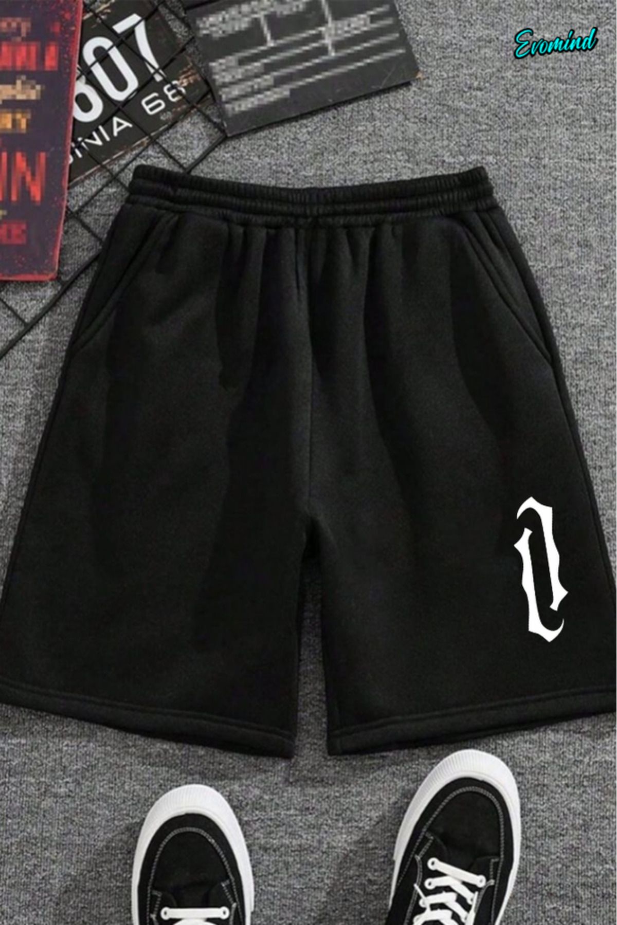 Evomind Baskılı Unisex Şort