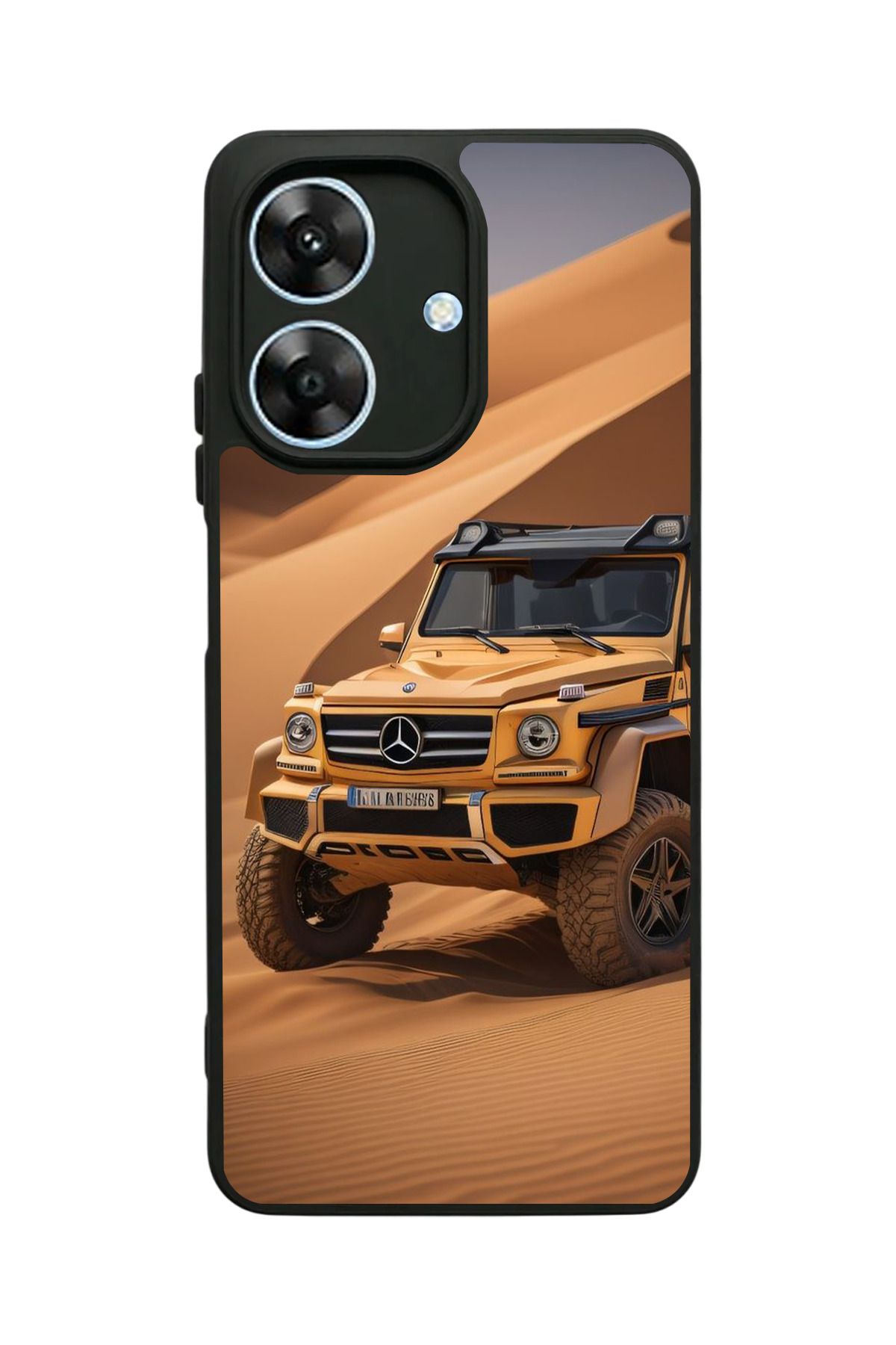 realme Note 60 Uyumlu Mat Siyah Kılıf – Yumuşak Silikon, Koruyucu, Şok Emici Kapak