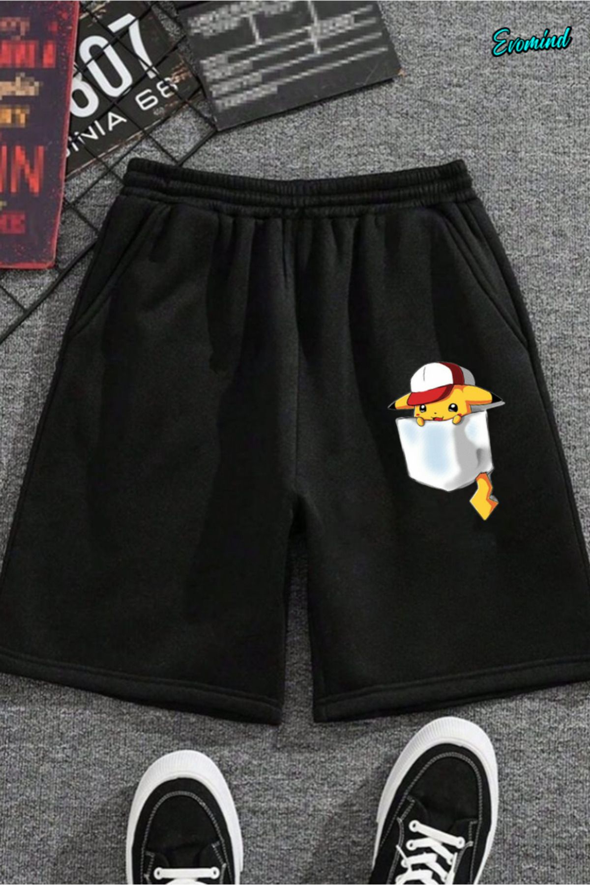 Evomind Baskılı Unisex Şort
