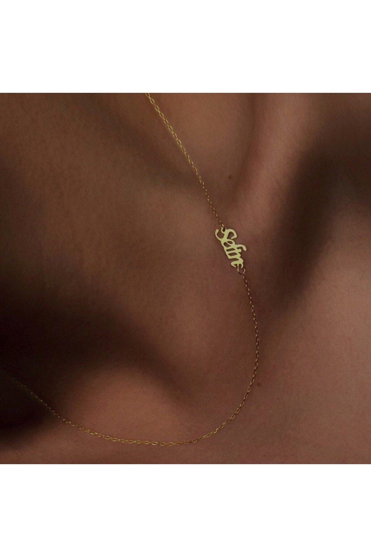 beonejewelry MİNİ KOPRÜCÜK İSİM KOLYE | 925 GÜMÜŞ