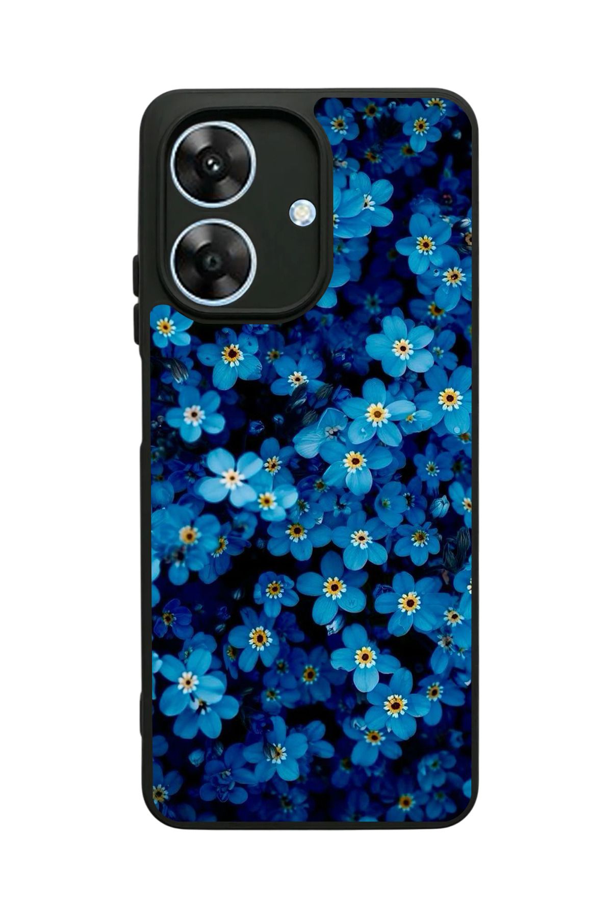 realme Note 60 Uyumlu Mat Siyah Kılıf – Yumuşak Silikon, Koruyucu, Şok Emici Kapak
