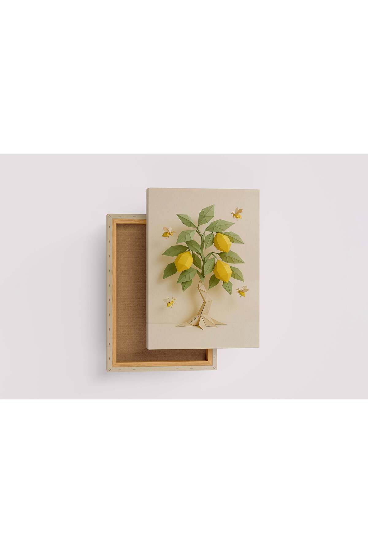 Wallivo ai creation, lemon tree, ai art, art, kanvas tablo