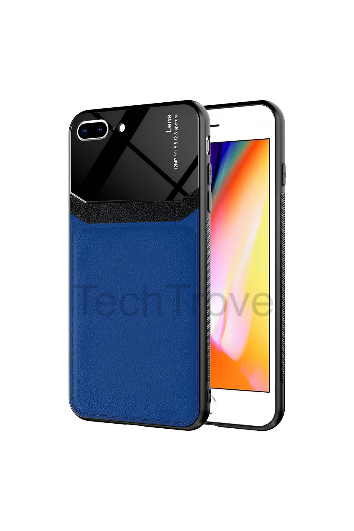 Hatreds Apple iPhone 7 Plus Kılıf Derili Dizayn Yeni Tasarım Soft Elde Kaymayan Kılıf