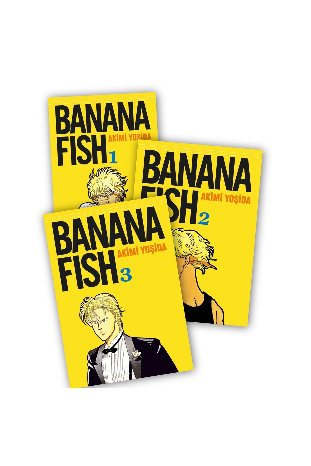 Gerekli Şeyler Yayıncılık Banana Fish 1-2-3. Ciltler 3 lü Manga Seti