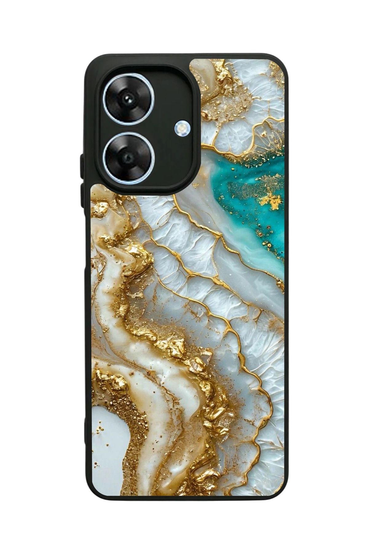 realme Note 60 Uyumlu Mat Siyah Kılıf – Yumuşak Silikon, Koruyucu, Şok Emici Kapak