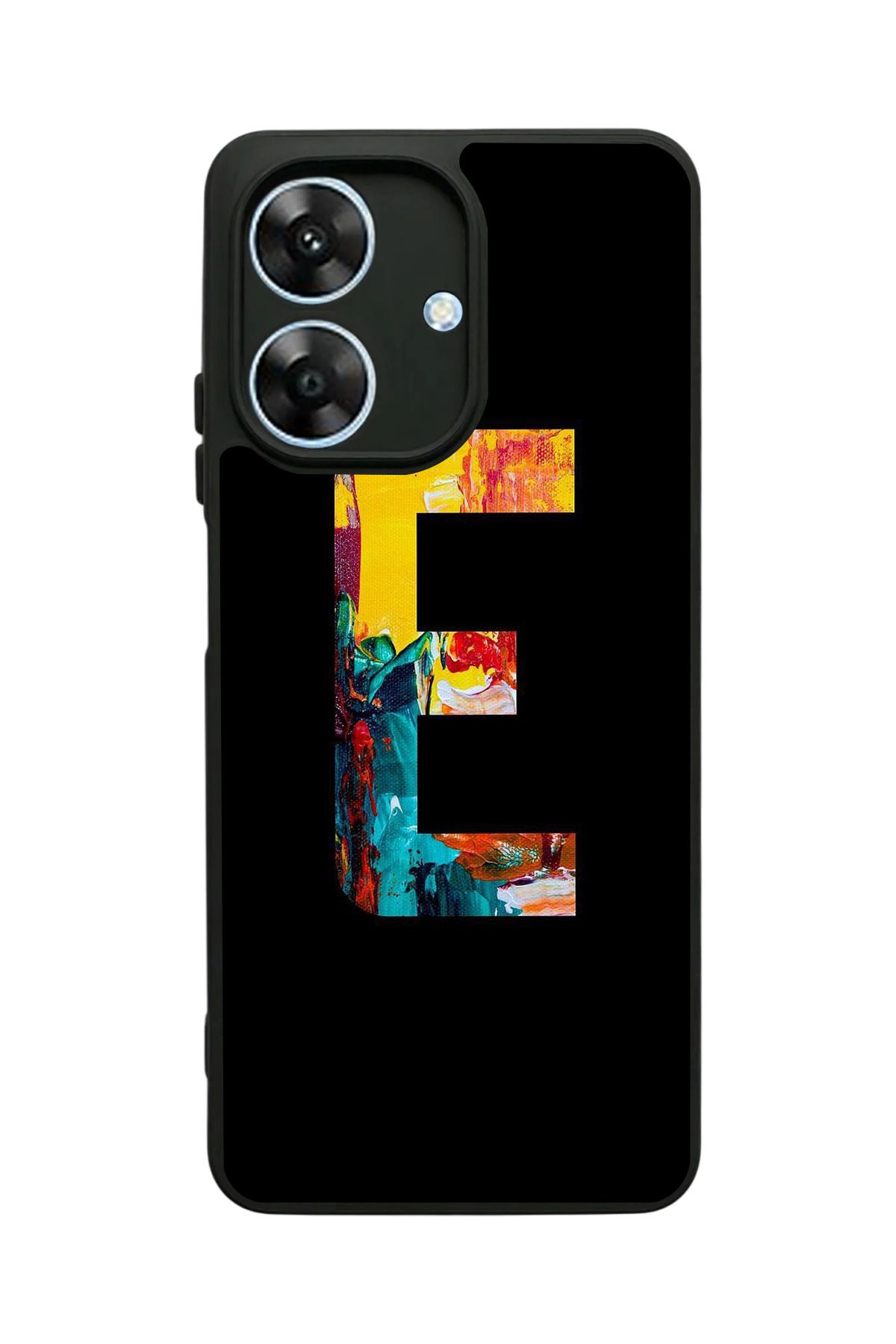 realme Note 60 Uyumlu Mat Siyah Kılıf – Yumuşak Silikon, Koruyucu, Şok Emici Kapak