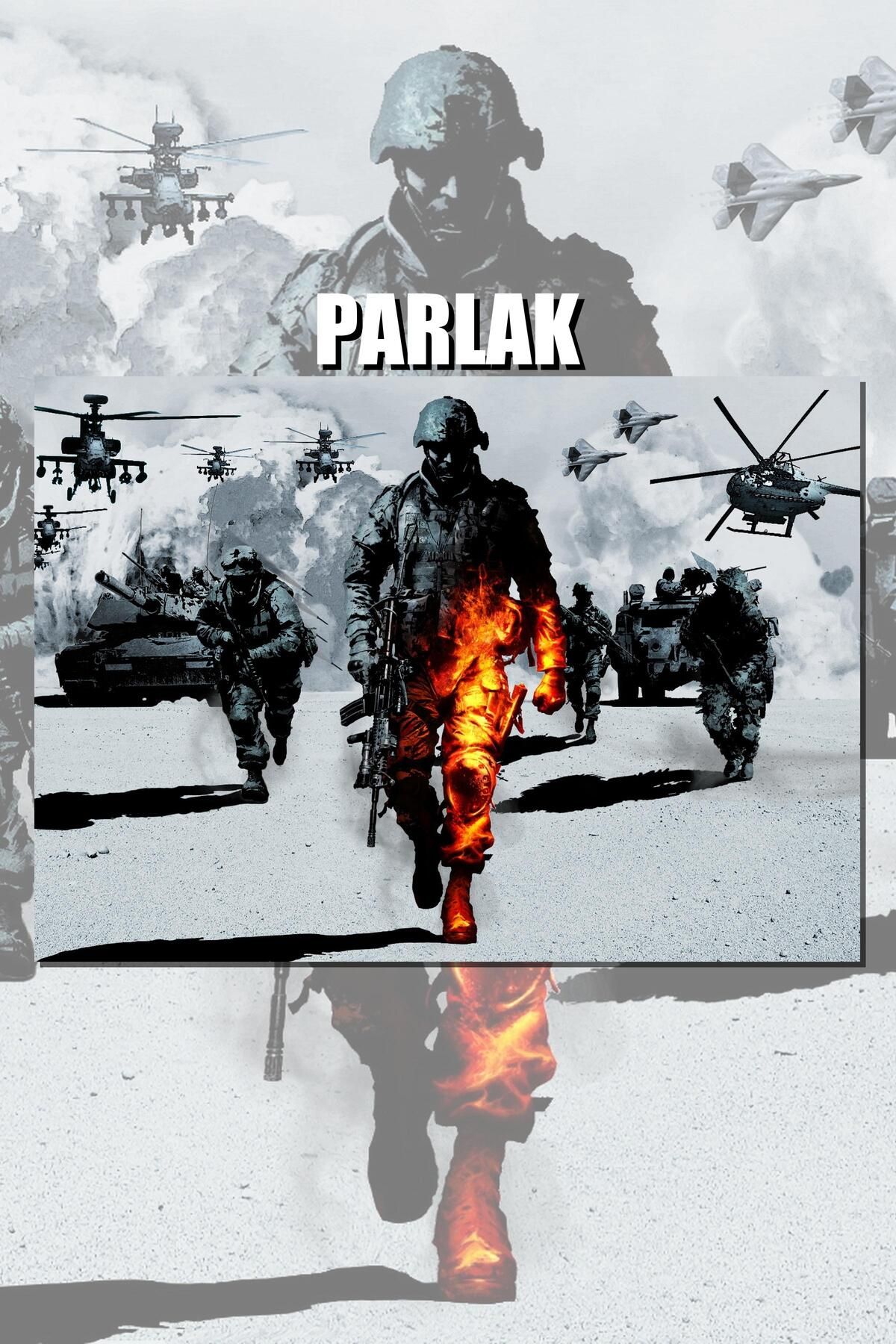 CALLWOOD Battlefield Çerçevesiz Oyun Posteri - Duvar Kağıdı Yüksek Kaliteli Baskı