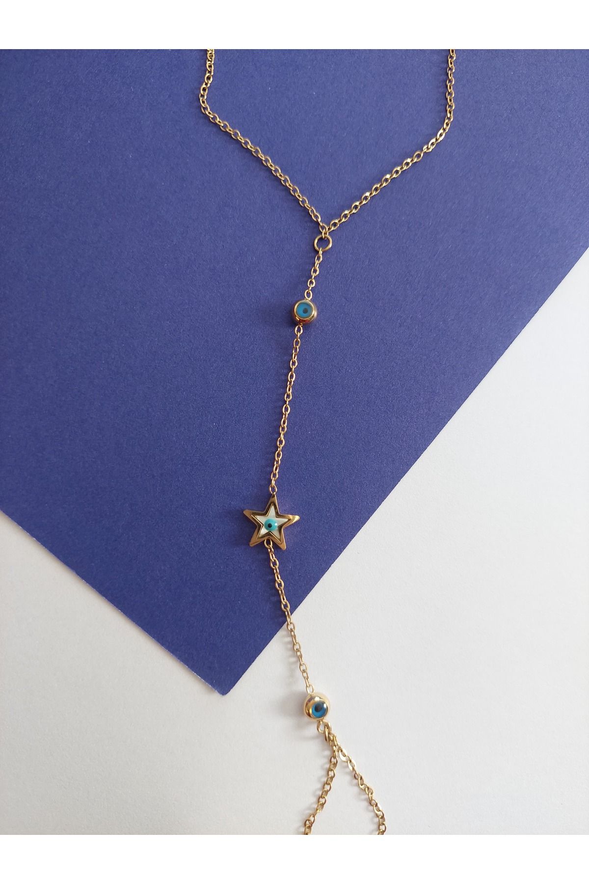 shop YILDIZ NAZAR BONCUKLU ÇELİK ŞAHMERAN