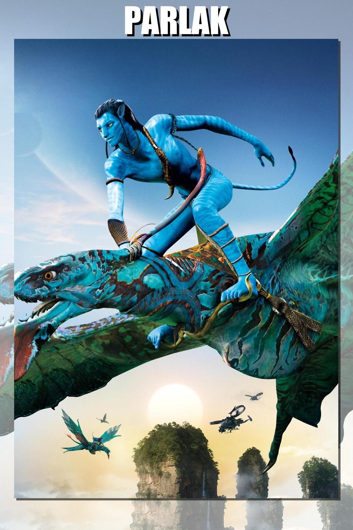 CALLWOOD Avatar Çerçevesiz Film Poster - Duvar Kağıdı Yüksek Kaliteli Baskı