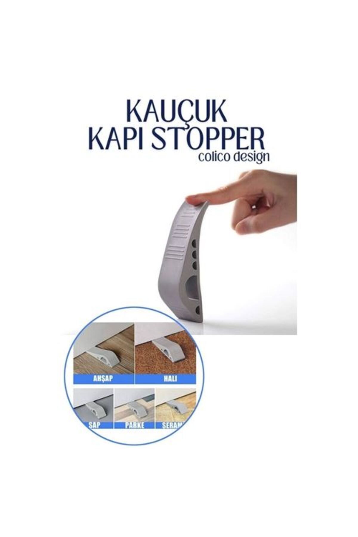 NEZADE STORE Kauçuk Kapı Stopperi Colico