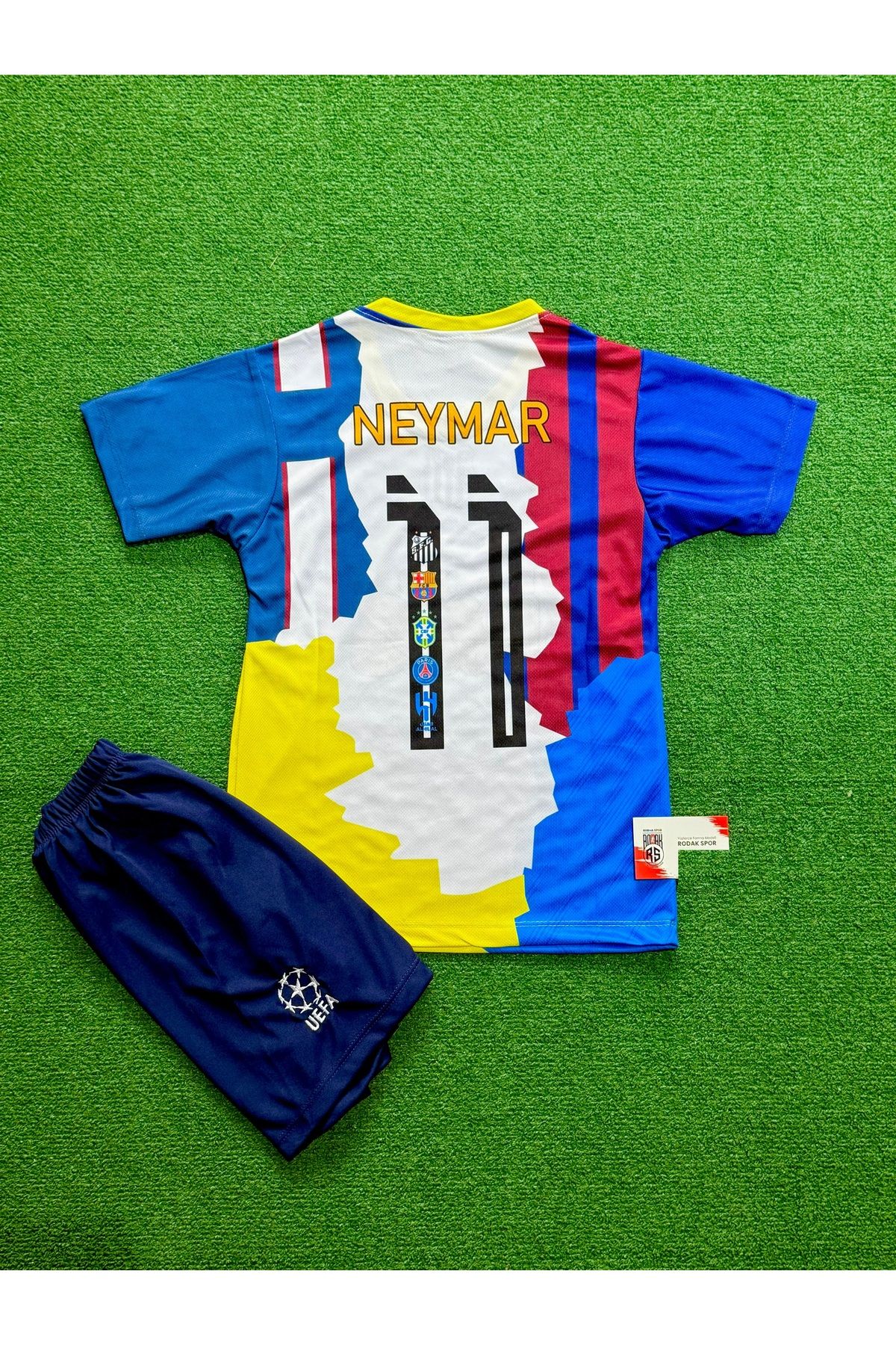 RODAK WEAR NEYMAR.11 ÖZEL TASARIM ŞORTLU ÇOCUK TİŞÖRT