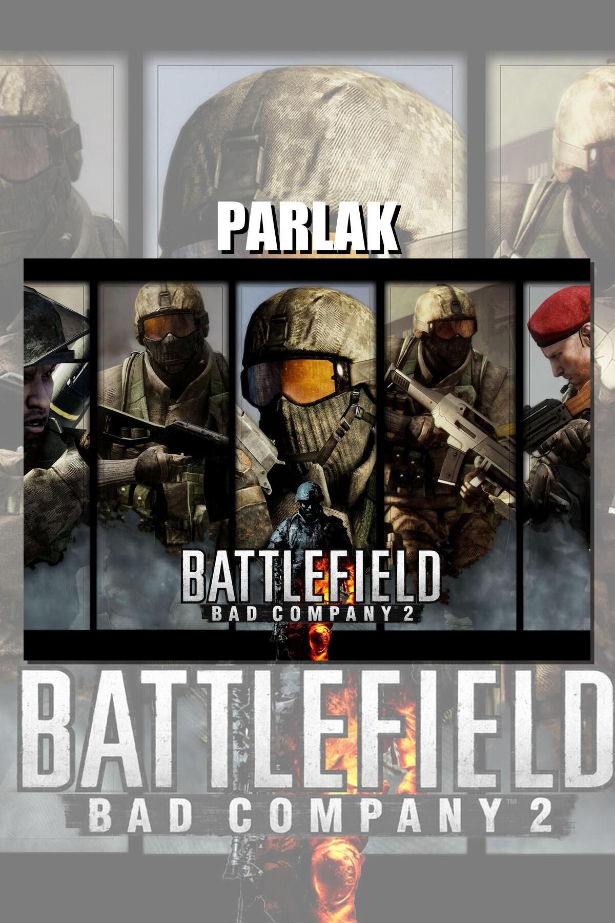 CALLWOOD Battlefield Çerçevesiz Oyun Posteri - Duvar Kağıdı Yüksek Kaliteli Baskı