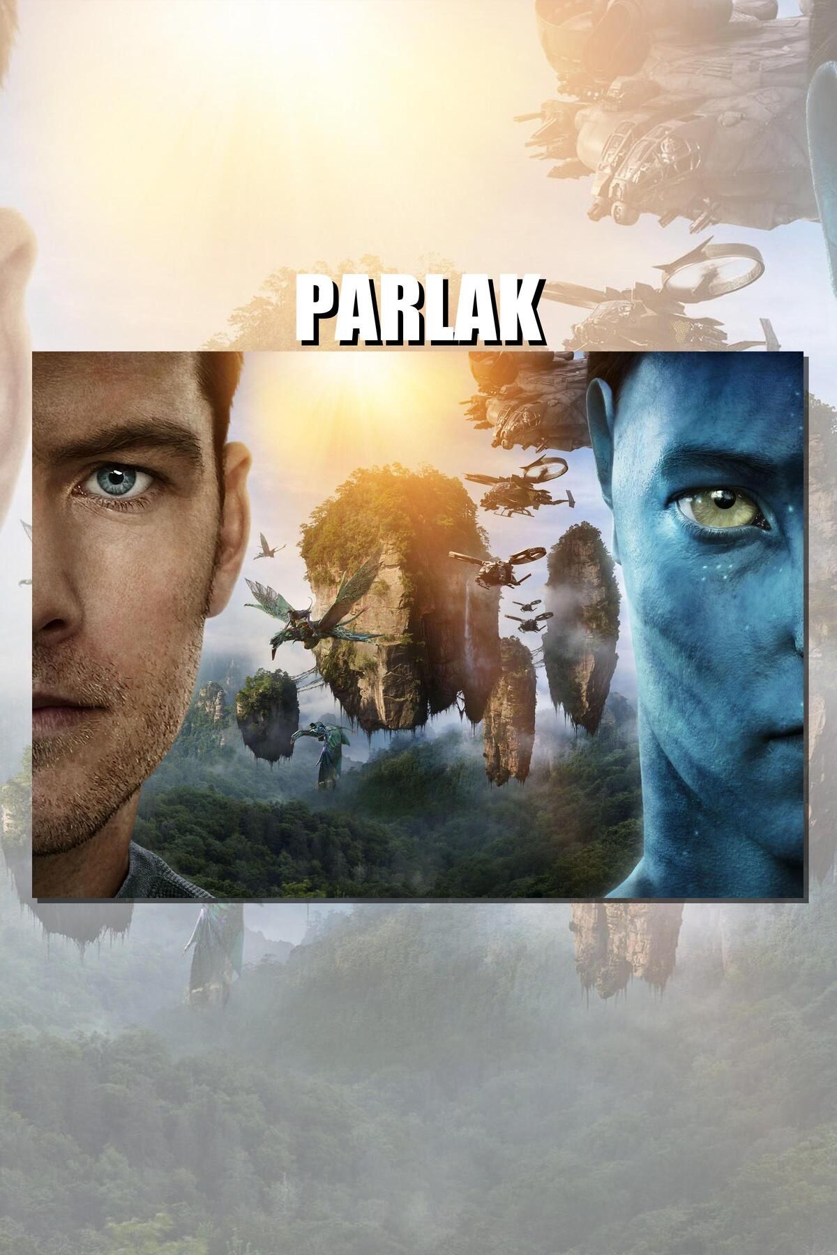 CALLWOOD Avatar Çerçevesiz Film Poster - Duvar Kağıdı Yüksek Kaliteli Baskı