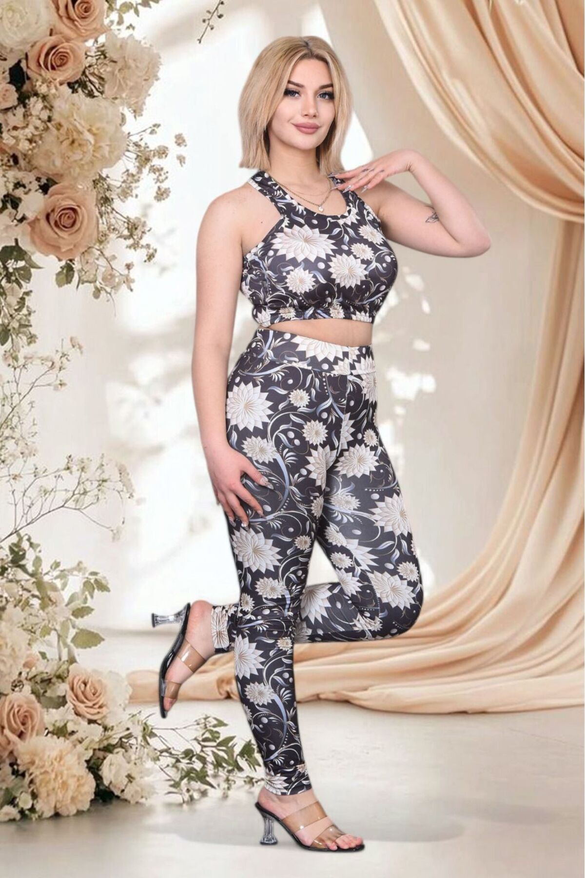 RAHAF TİCARET Kadın Yazlık Pijama Takımı