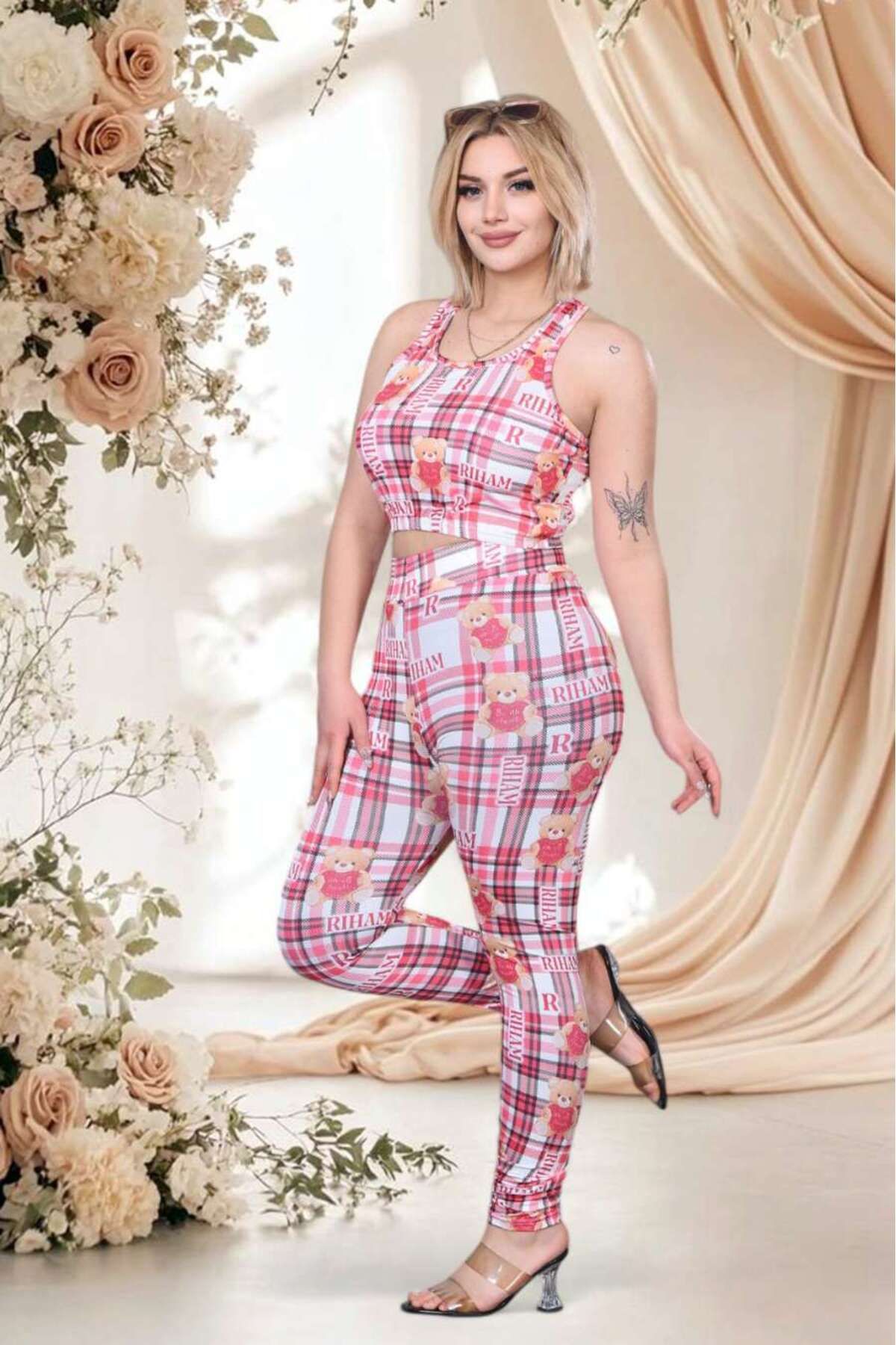 RAHAF TİCARET Kadın Yazlık Pijama Takımı