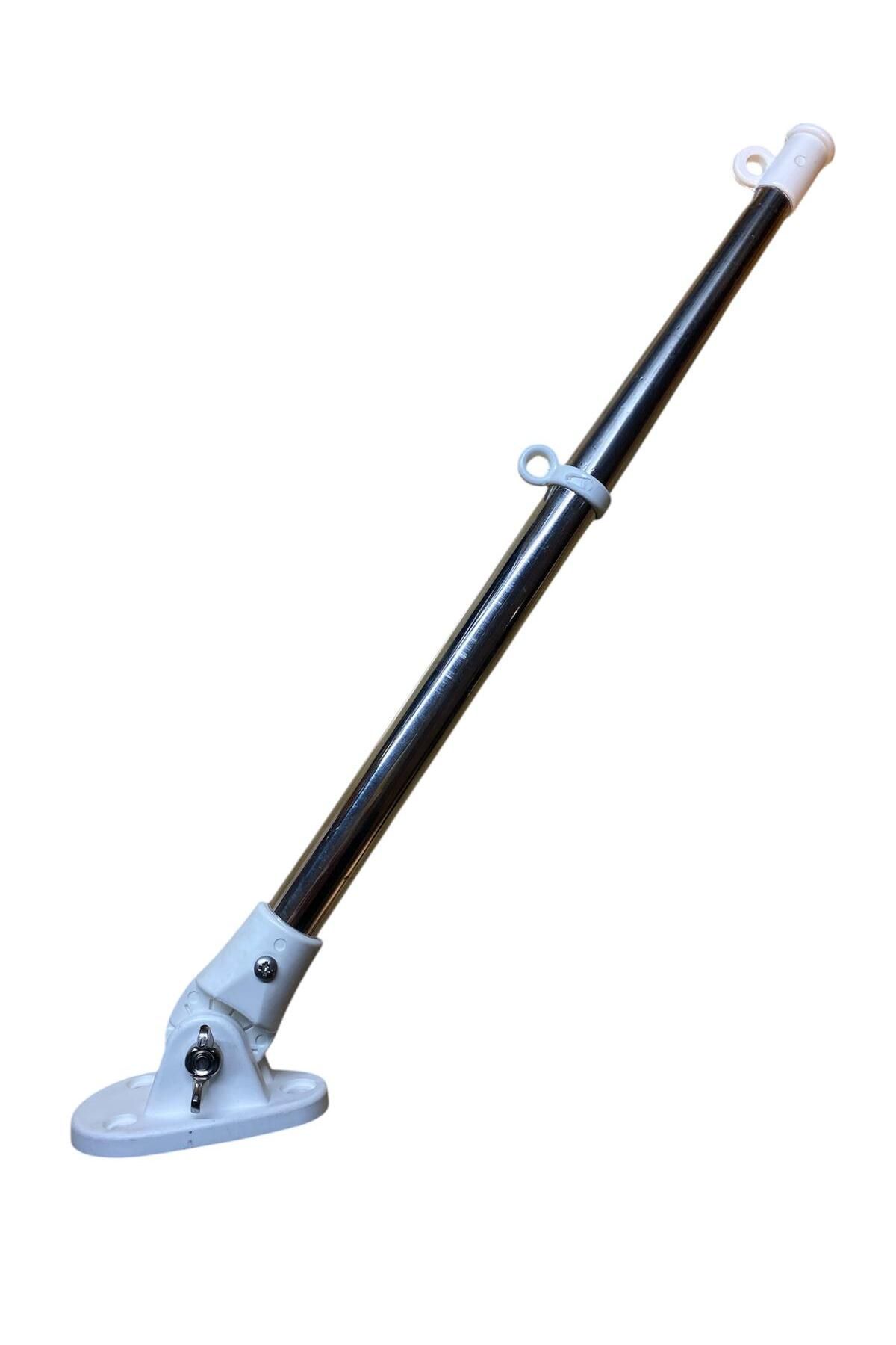 ironcaravan Tekne Bayrak Direği – Paslanmaz - Tekne ve Botlar İçin, 41 cm Uzunluk