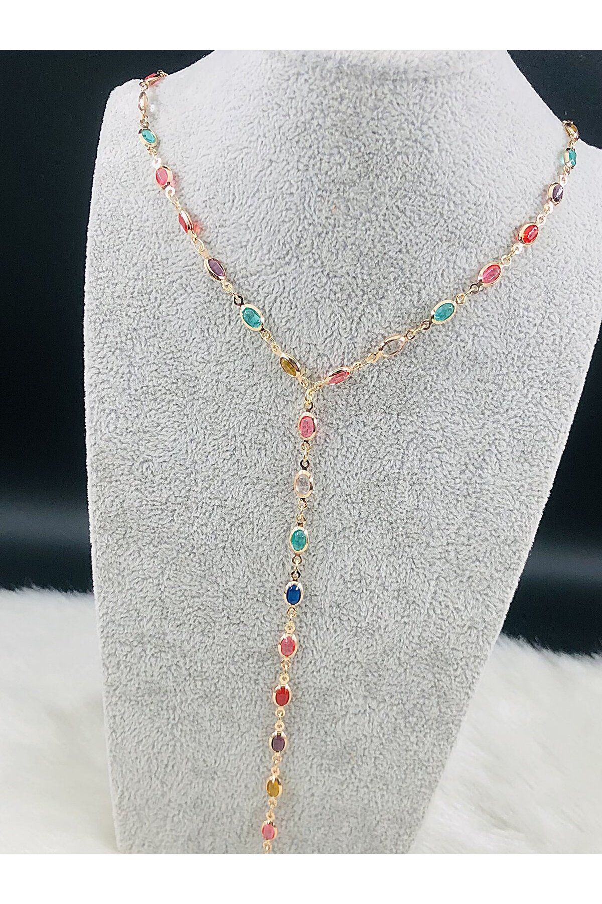 DS DİAMONDSHOP ÇELİK KOLYE YIDIZ Y MODEL YENİ SEZON BYÇKL-202505995